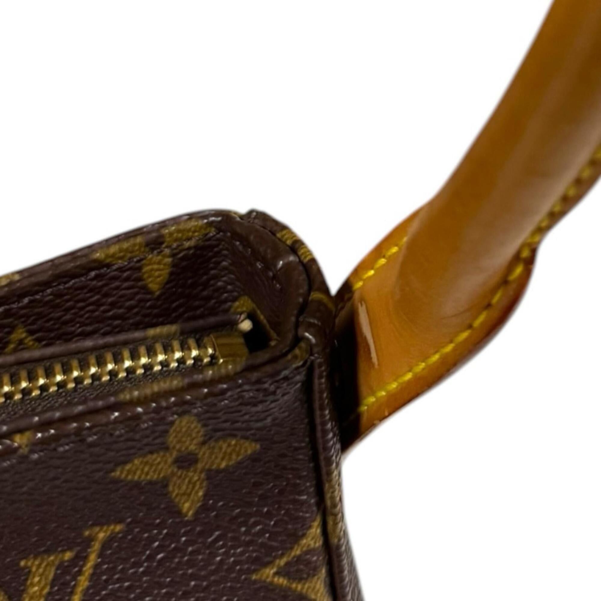 Louis Vuitton Louis Vuitton Looping MM Monogram Shoulder Bag, Canvas M51146 Brown, Women's LOUIS VUITTON Size ONE SIZE - 13 Thumbnail