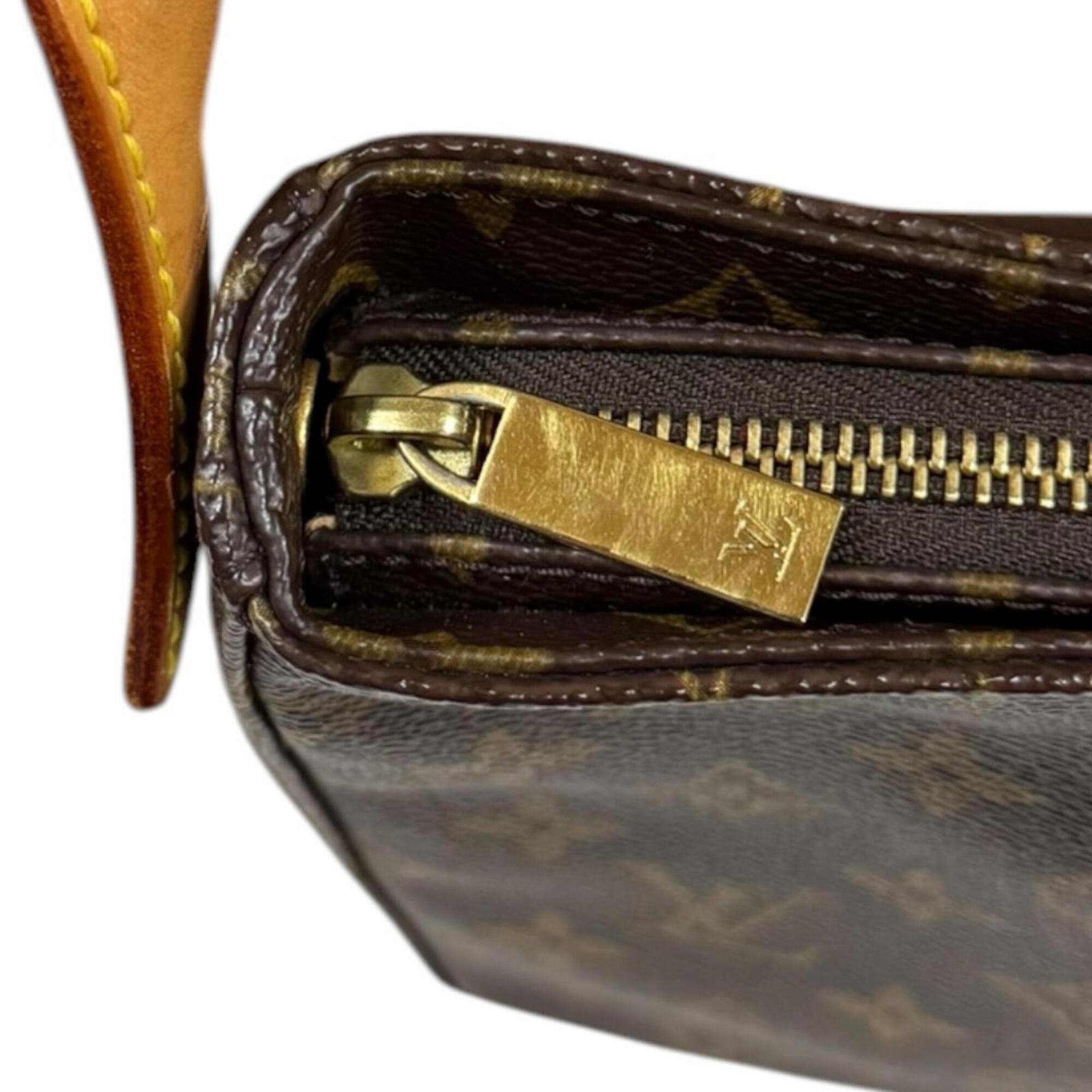 Louis Vuitton Louis Vuitton Looping MM Monogram Shoulder Bag, Canvas M51146 Brown, Women's LOUIS VUITTON Size ONE SIZE - 15 Thumbnail