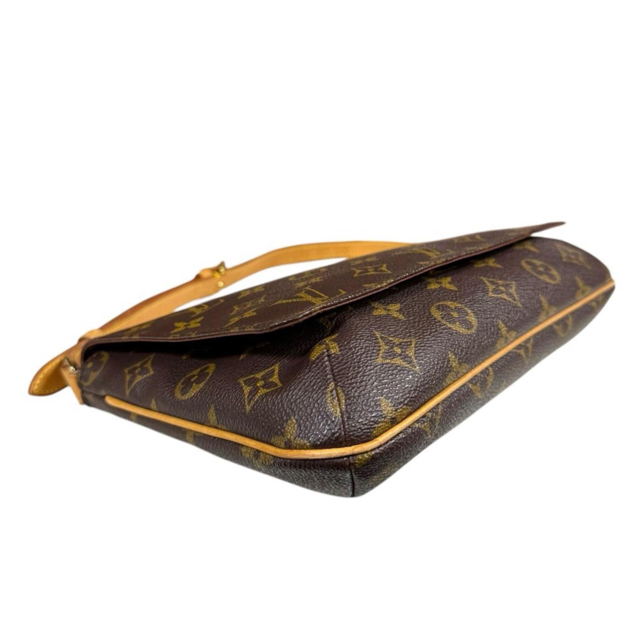 Louis Vuitton Louis Vuitton Musette Tango Short Monogram Shoulder Bag, Canvas M51257 Brown, Women's LOUIS VUITTON Size ONE SIZE - 6 Thumbnail