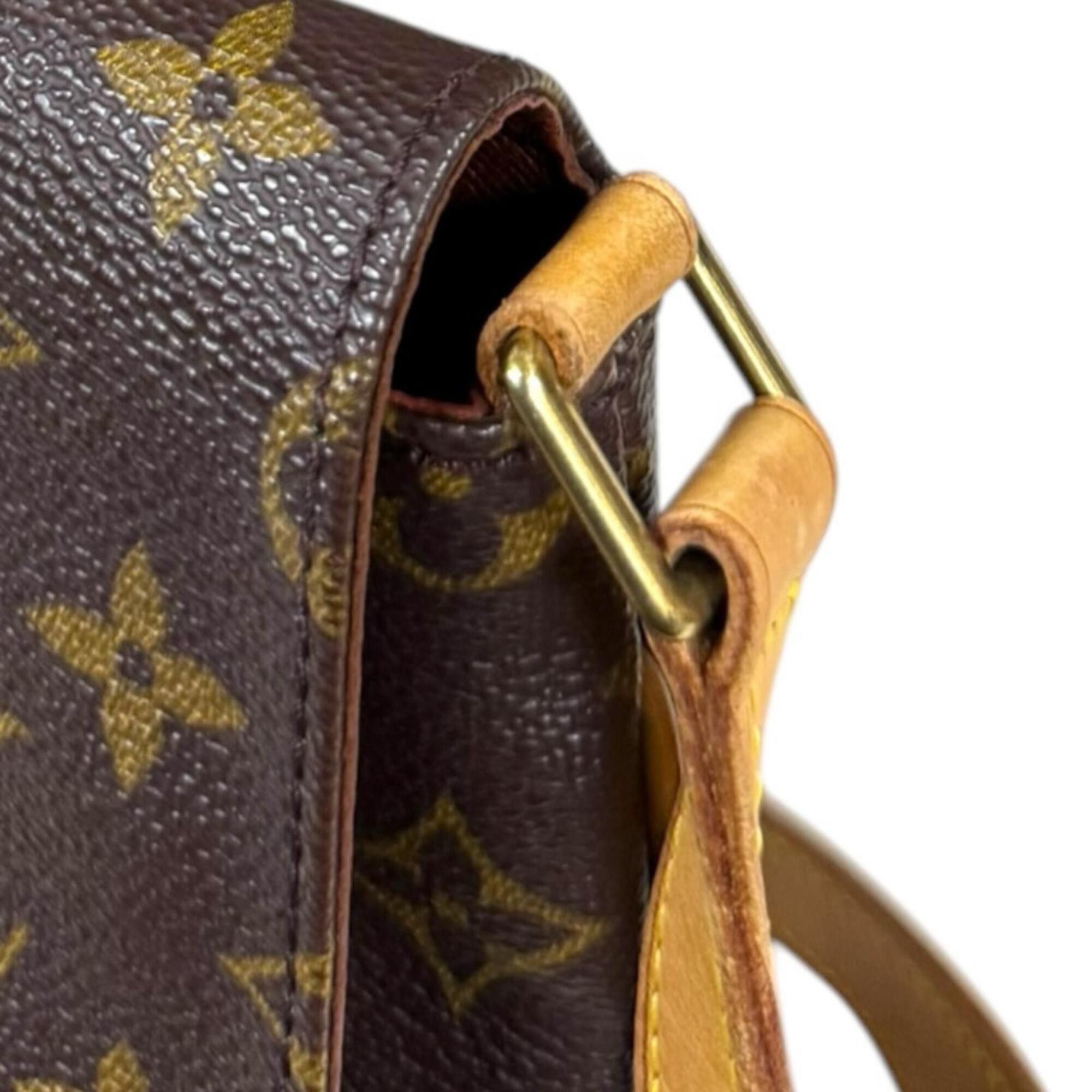 Louis Vuitton Louis Vuitton Musette Tango Short Monogram Shoulder Bag, Canvas M51257 Brown, Women's LOUIS VUITTON Size ONE SIZE - 12 Thumbnail
