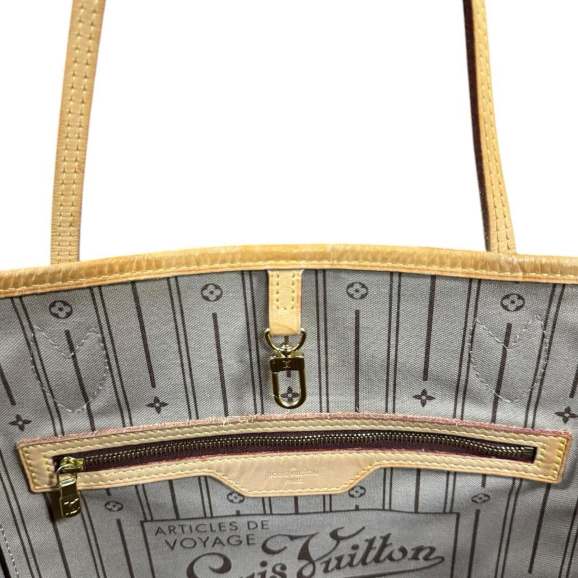 Louis Vuitton Louis Vuitton Neverfull MM Monogram Tote Bag, Canvas M40156 Brown, Women's LOUIS VUITTON Size ONE SIZE - 8 Thumbnail