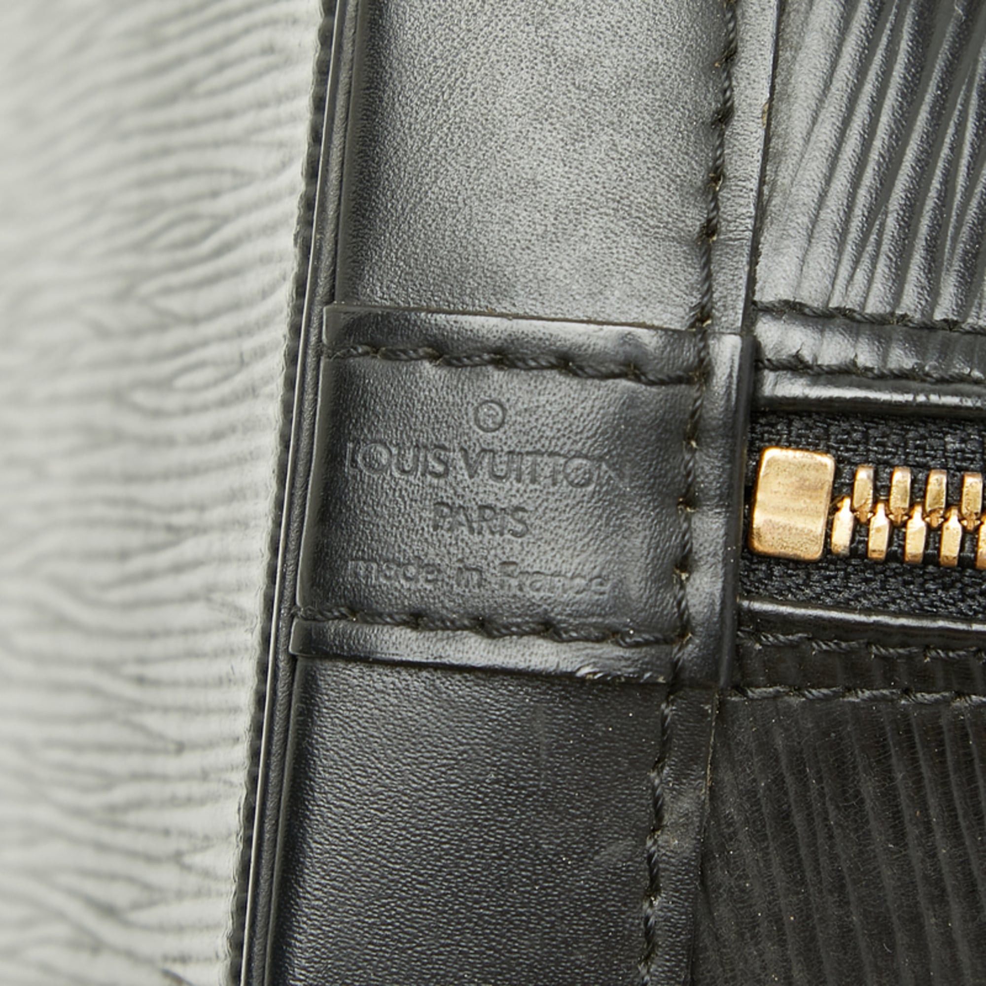 Louis Vuitton Louis Vuitton Epi Alma Handbag Shoulder Bag M52142 Noir Black Leather Women's LOUIS VUITTON Size ONE SIZE - 9 Thumbnail