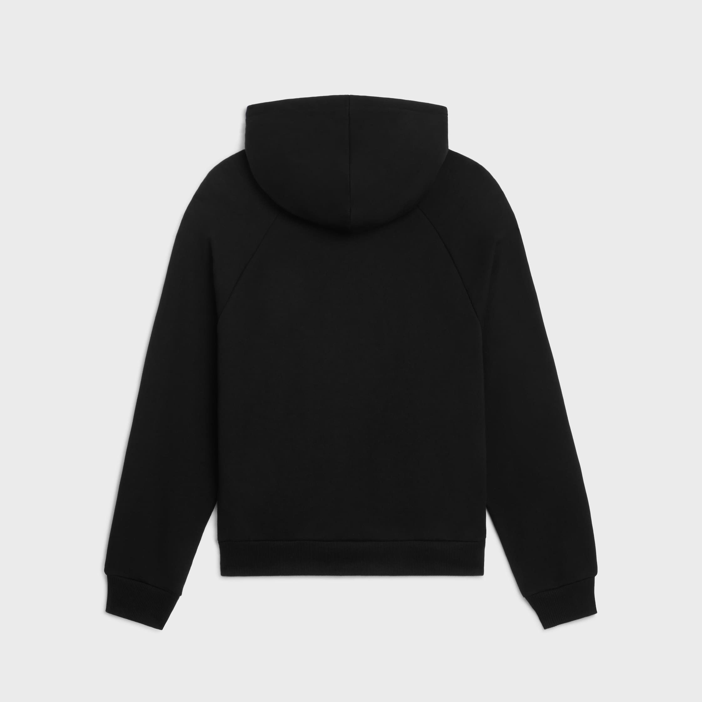 Celine BLASON LOOSE HOODIE IN COTTON FLEECE black Size US L / EU 52-54 / 3 - 2 Thumbnail