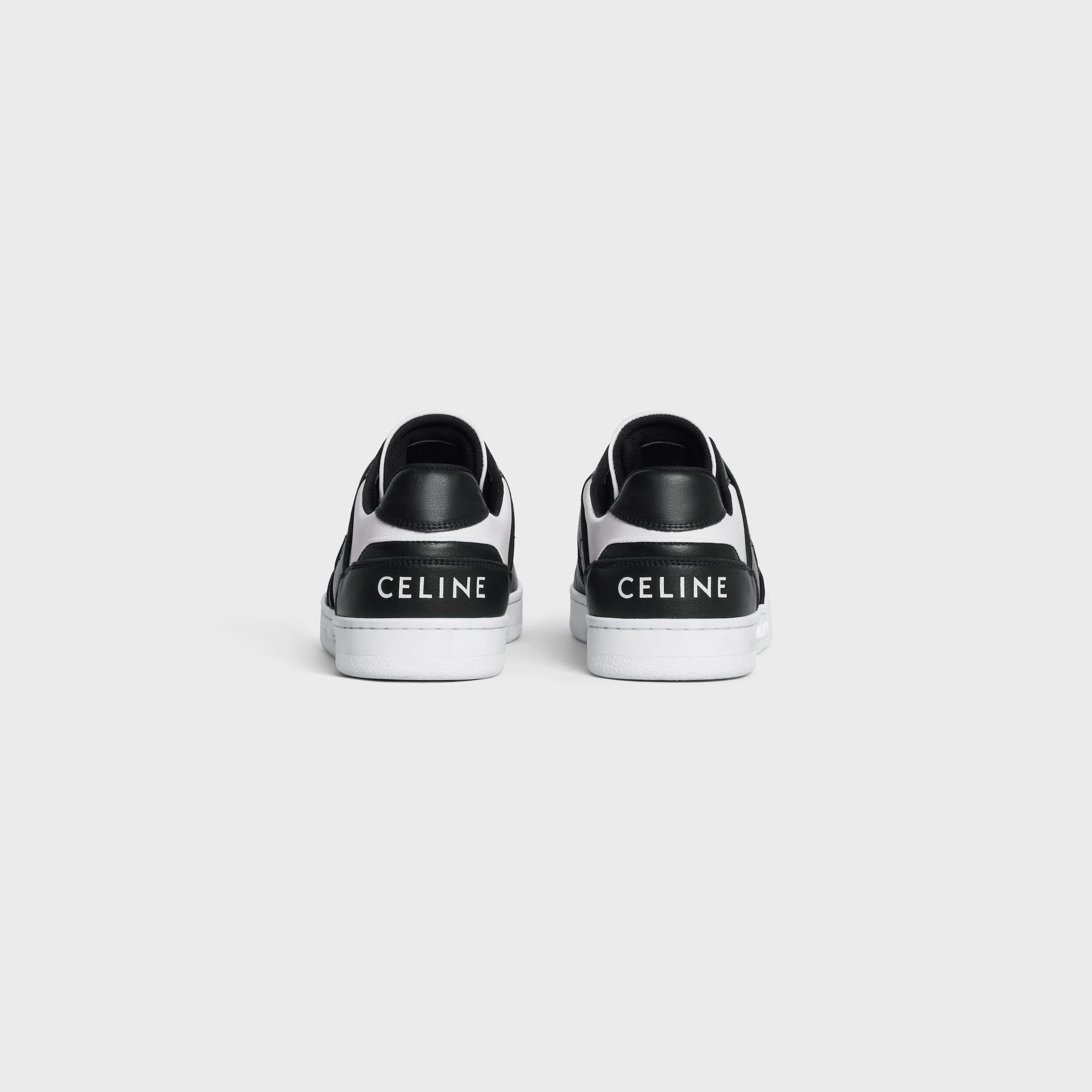 Celine CELINE TRAINER CT-04 LOW LACE-UP SNEAKER IN CALFSKIN white/black Size US 10 / EU 43 - 3 Thumbnail