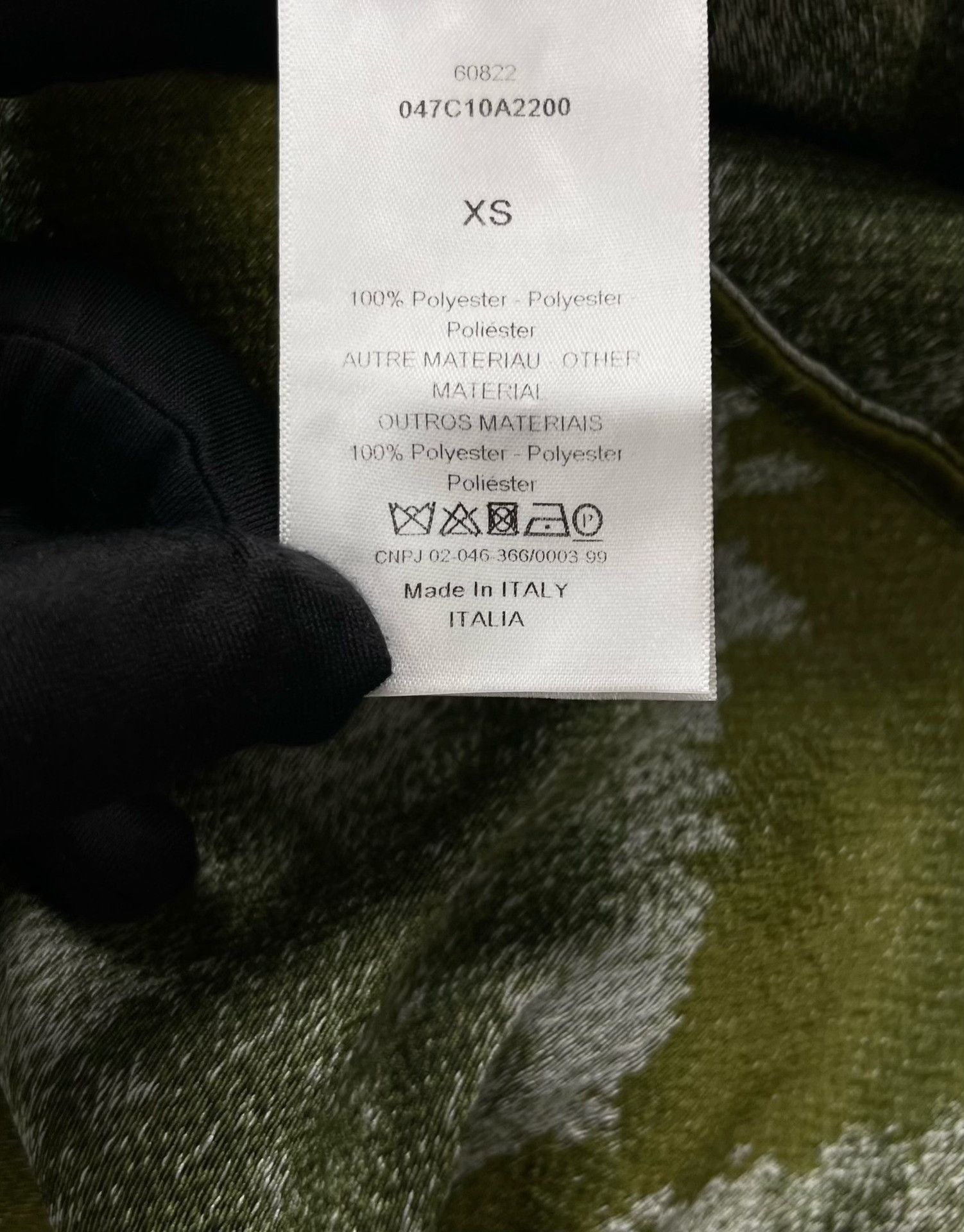 Dior Dior Green Gradient Tie-Dye Half-Zip Jacket Size US M / EU 48-50 / 2 - 4 Thumbnail