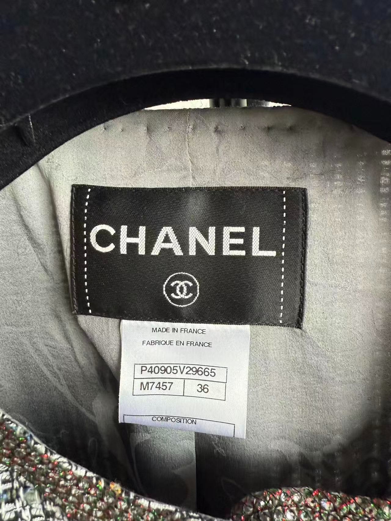 Chanel Chanel Sequin Discontinued Coat Size XS / US 0-2 / IT 36-38 - 3 Thumbnail