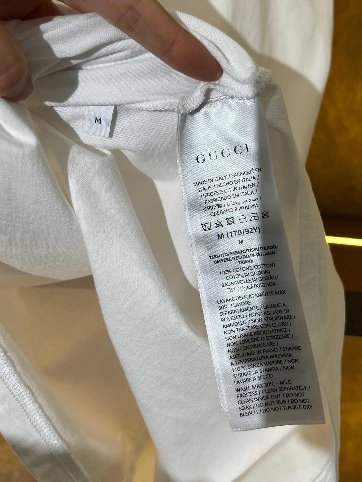 Gucci Gucci New Color-Block Short-Sleeve Size US M / EU 48-50 / 2 - 4 Thumbnail