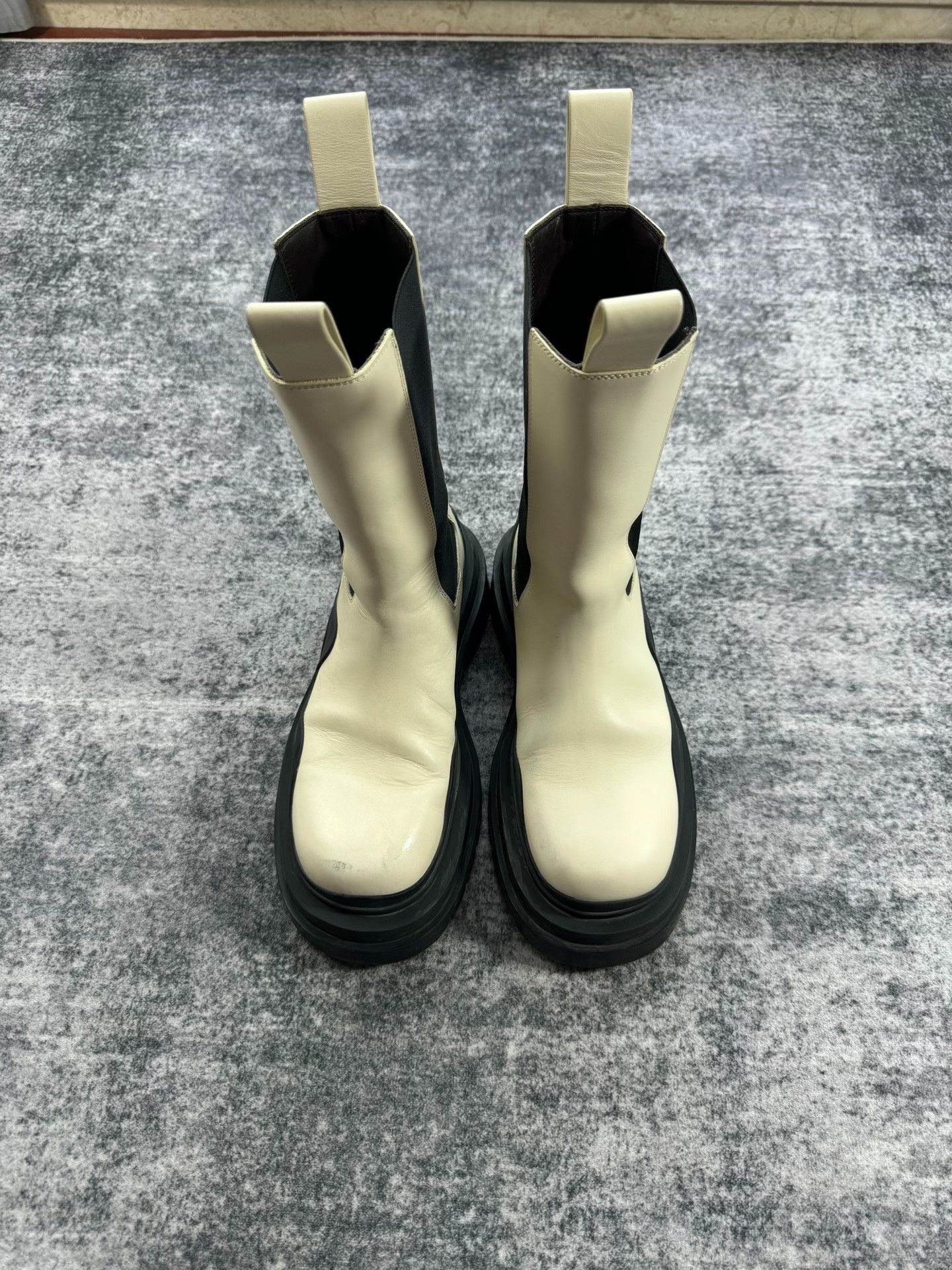 Bottega Veneta Bottega Veneta Milk White Knee-High Boots Size US 6 / IT 36 - 2 Thumbnail