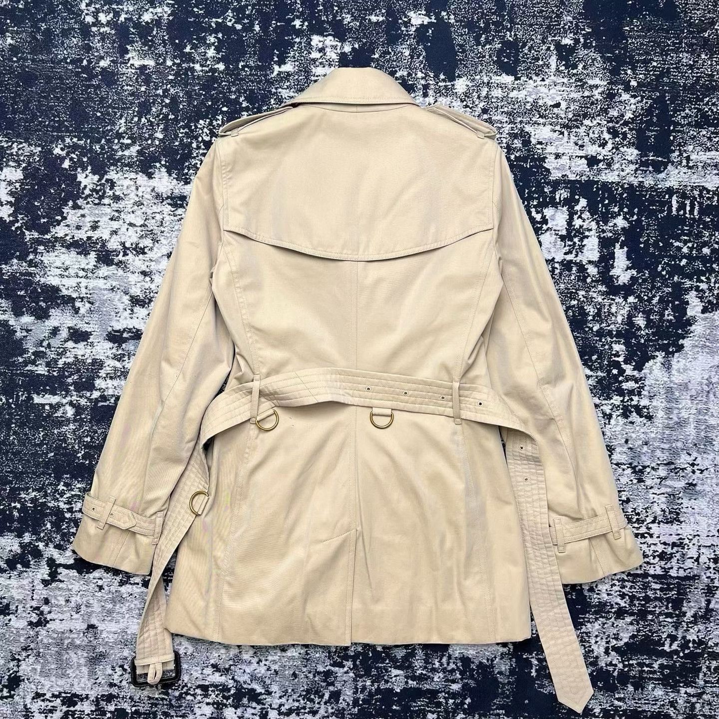 Burberry Burberry Kensington Short Trench Coat Size S / US 4 / IT 40 - 7 Thumbnail