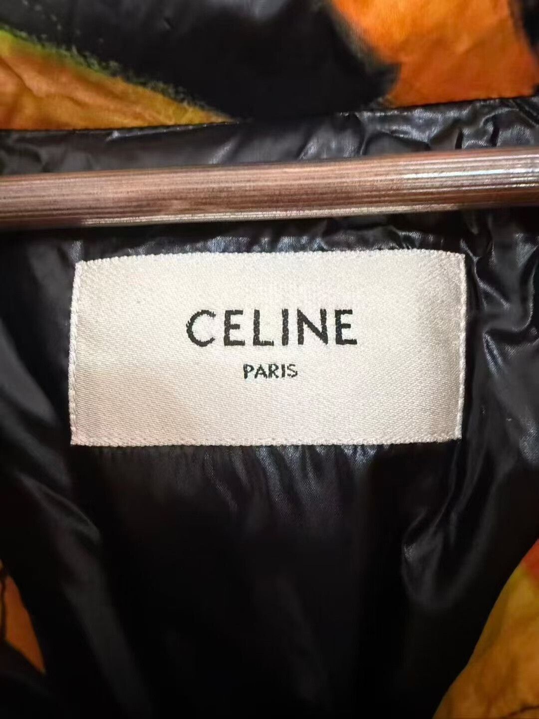 Celine Celine Flame Graffiti Logo Down Jacket Size US S / EU 44-46 / 1 - 4 Thumbnail
