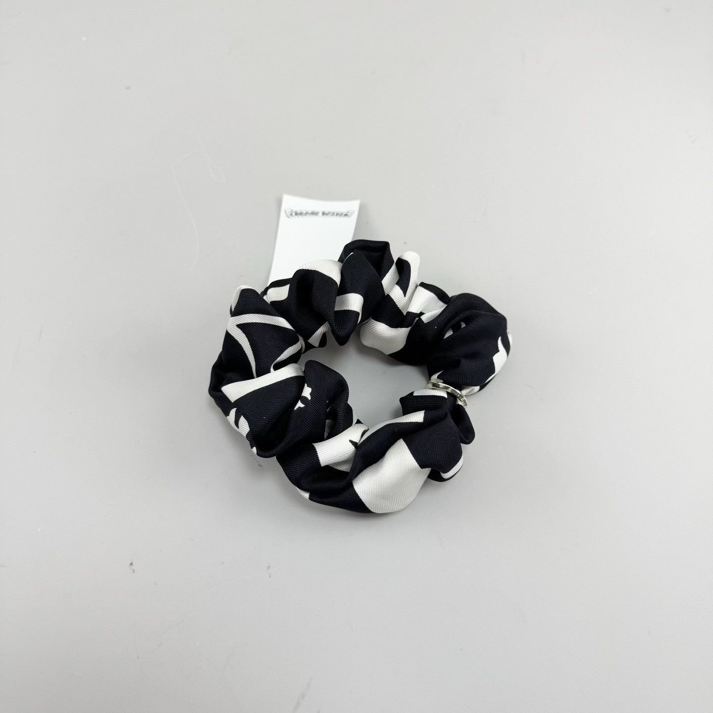 Chrome Hearts Chrome Hearts New Black White Print Scrunchie Size ONE SIZE - 2 Thumbnail