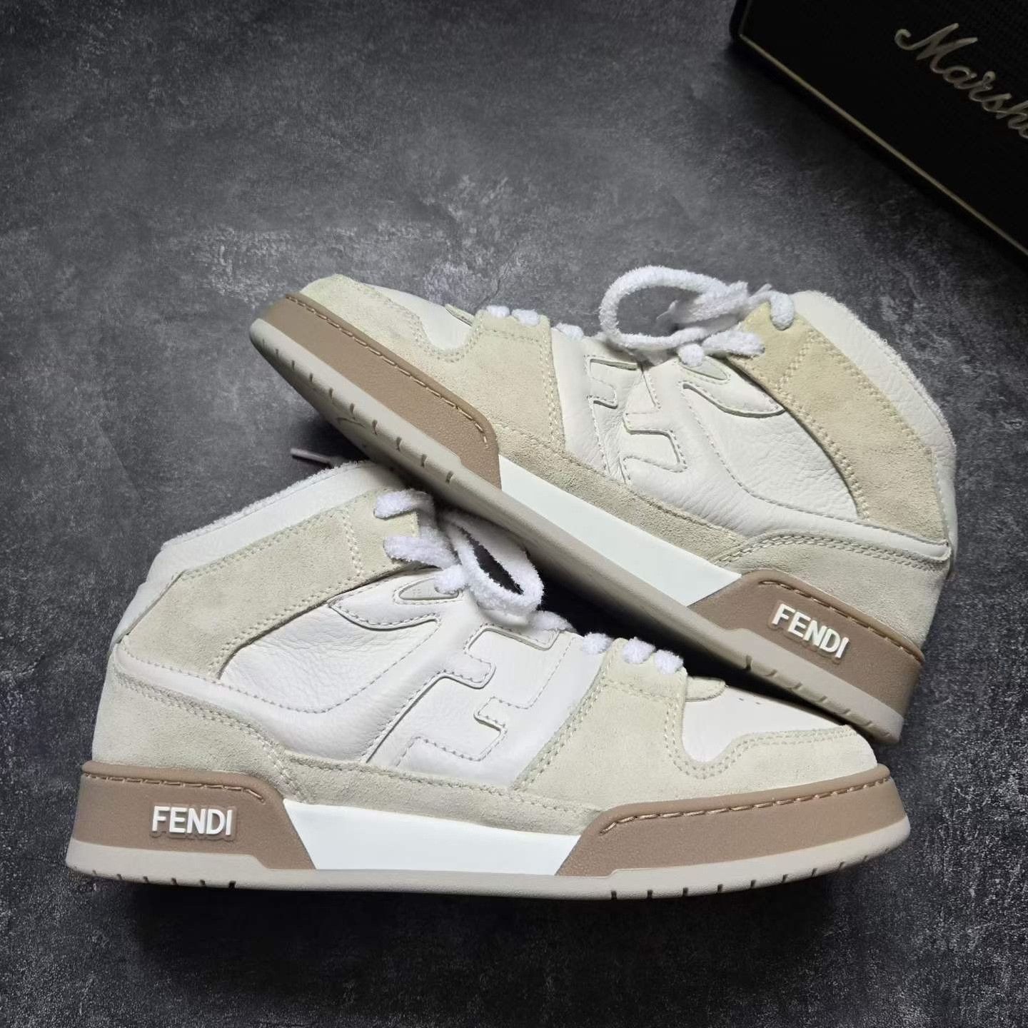 Fendi FENDI MATCH High-Top Sneakers Size US 8 / EU 41 - 8 Thumbnail