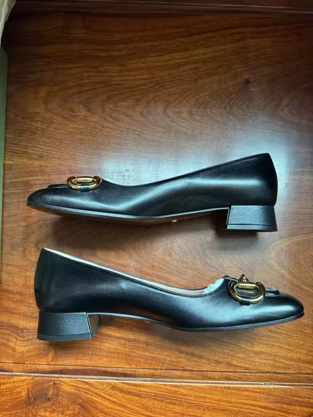 Gucci Gucci Horsebit Leather Heels Size US 7 / IT 37 - 3 Thumbnail