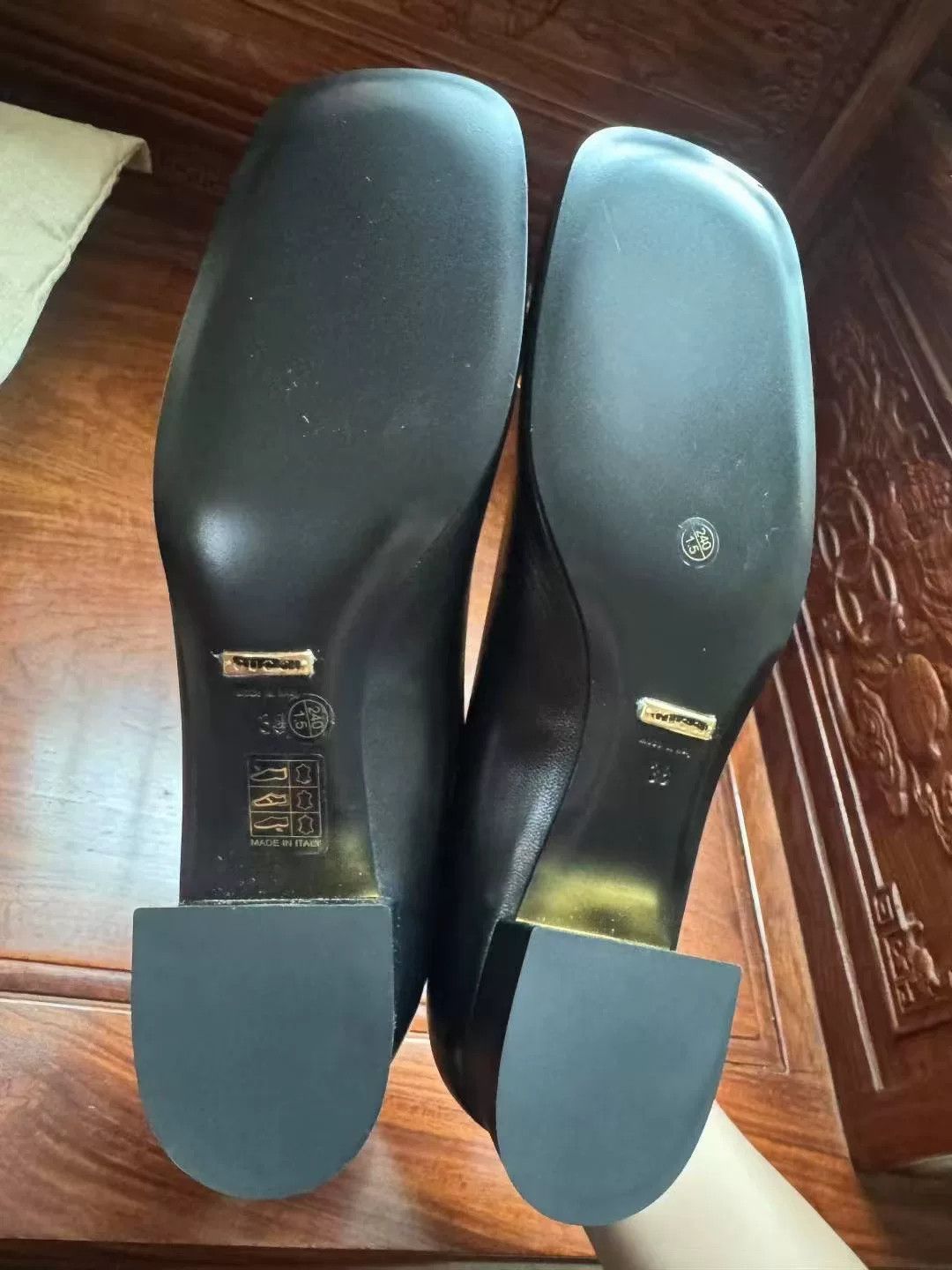 Gucci Gucci Horsebit Leather Heels Size US 7 / IT 37 - 4 Thumbnail