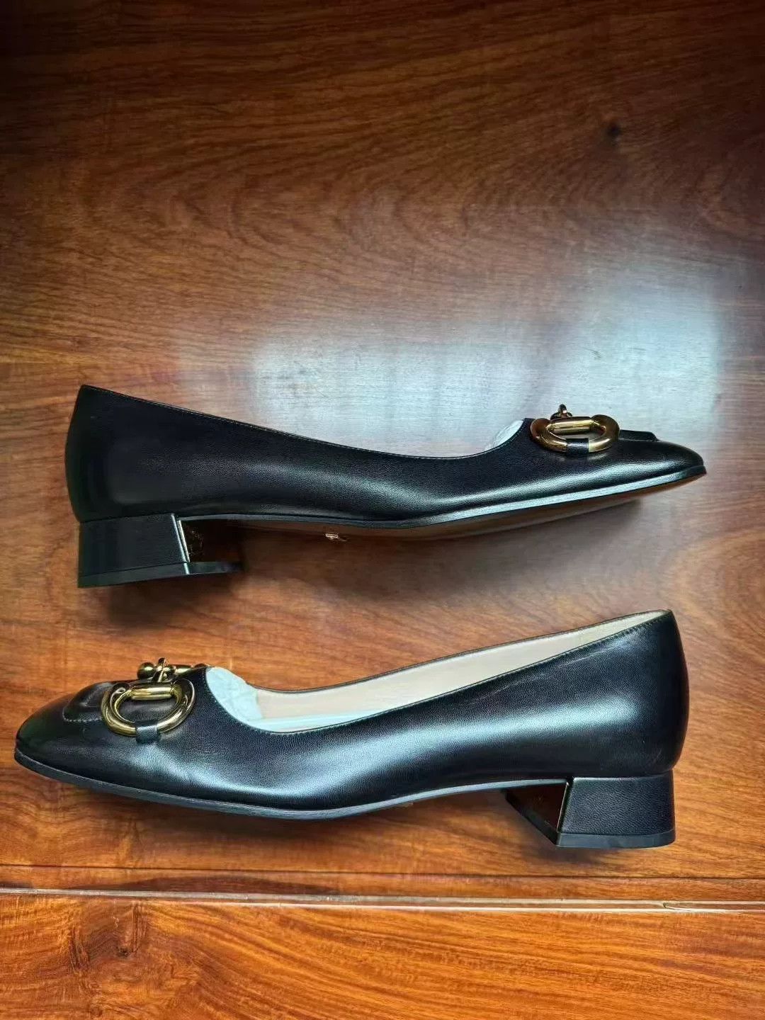 Gucci Gucci Horsebit Leather Heels Size US 7 / IT 37 - 2 Thumbnail