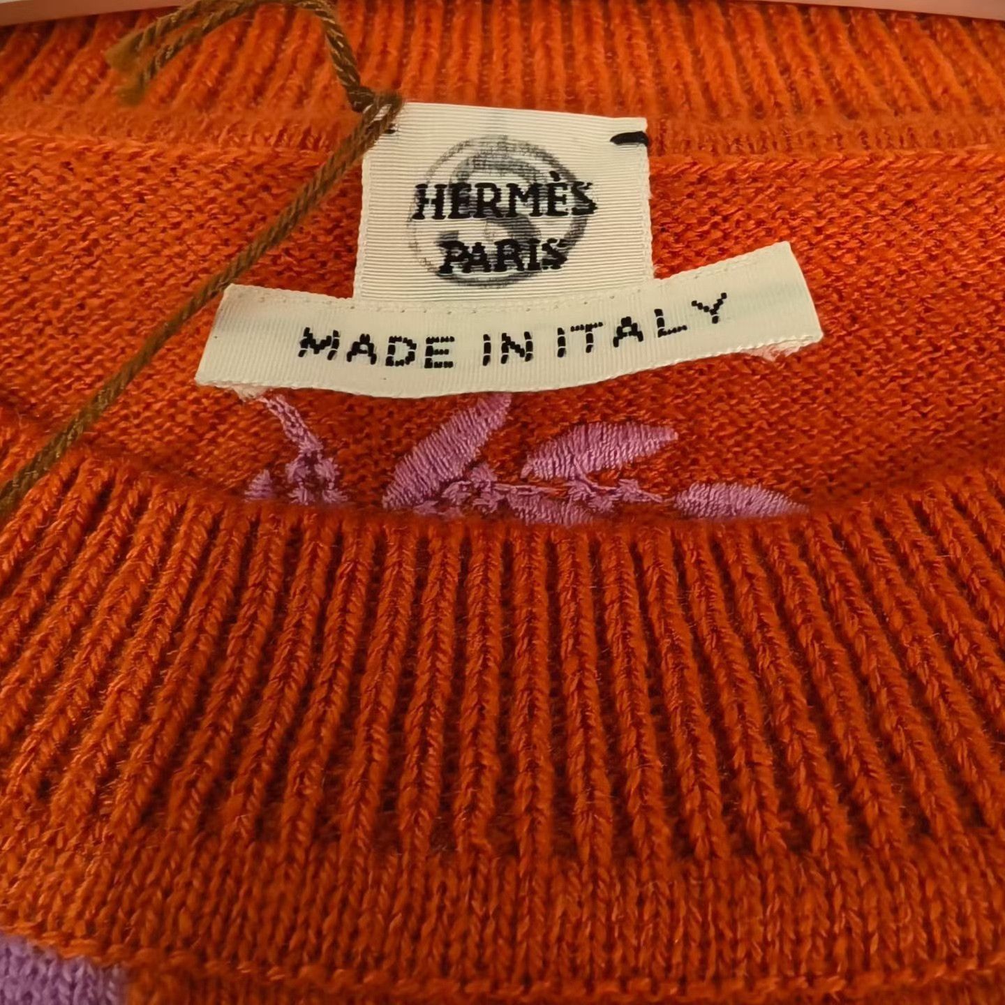 Hermes Hermes Colorblock Cashmere Sweater Size XXS / US 00 / IT 34 - 3 Thumbnail