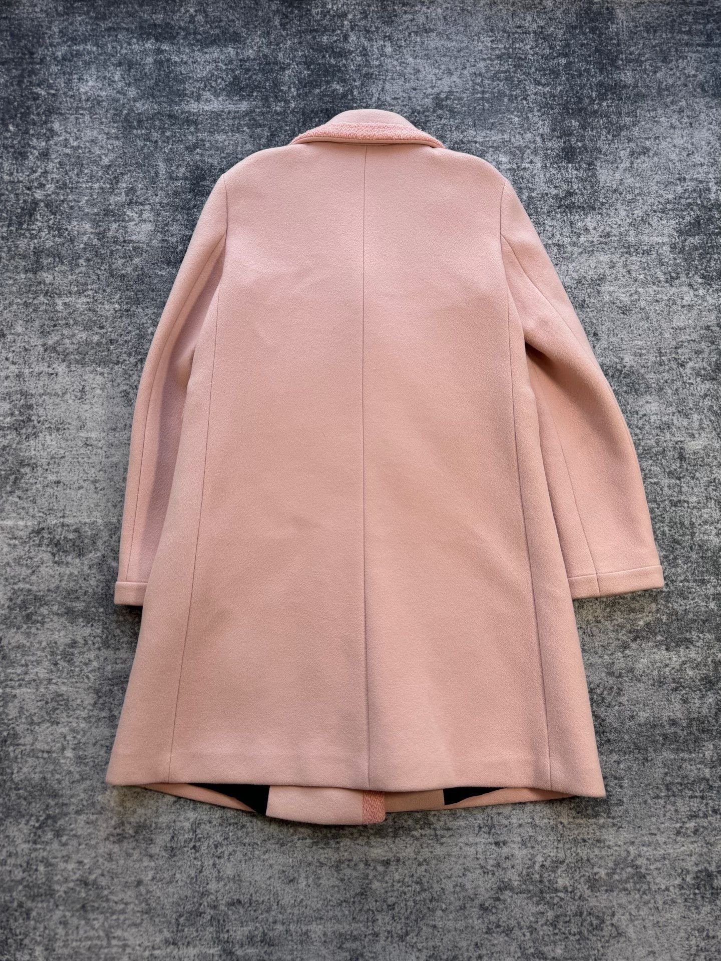 Gucci Gucci Pink Wool Coat Size S / US 4 / IT 40 - 2 Thumbnail