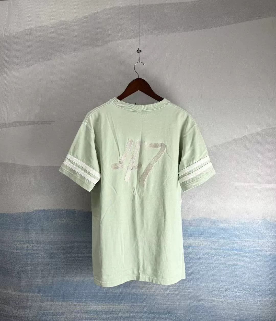 Dior Dior Mint Green Embroidered Back 47 Short-Sleeve Size US M / EU 48-50 / 2 - 2 Thumbnail