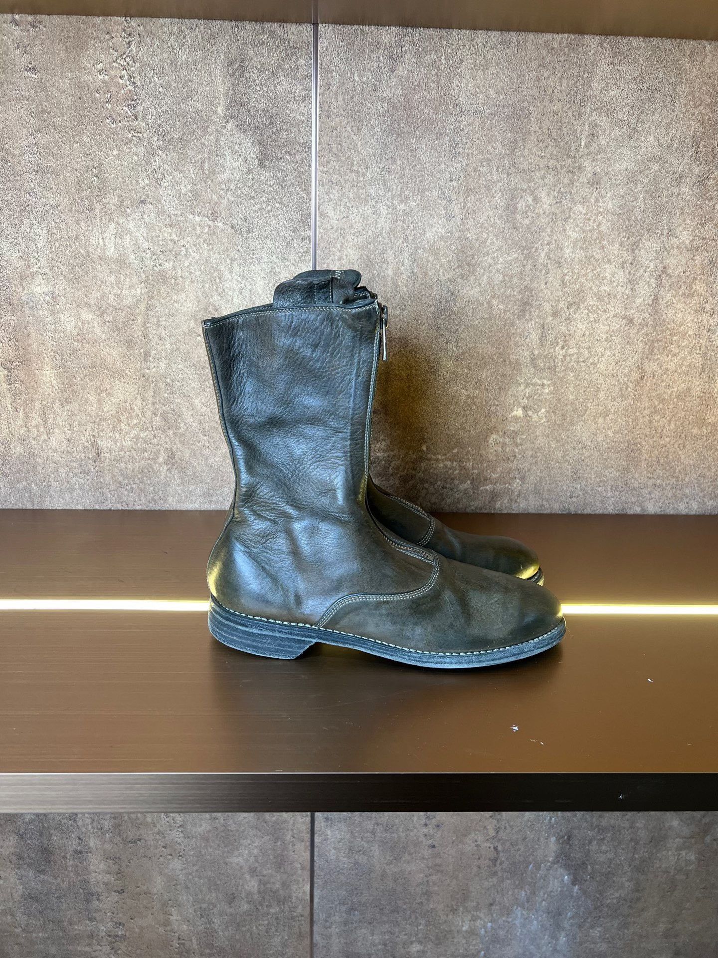Guidi Guidi 310 Forest Green Boots Size US 6 / EU 39 - 4 Thumbnail
