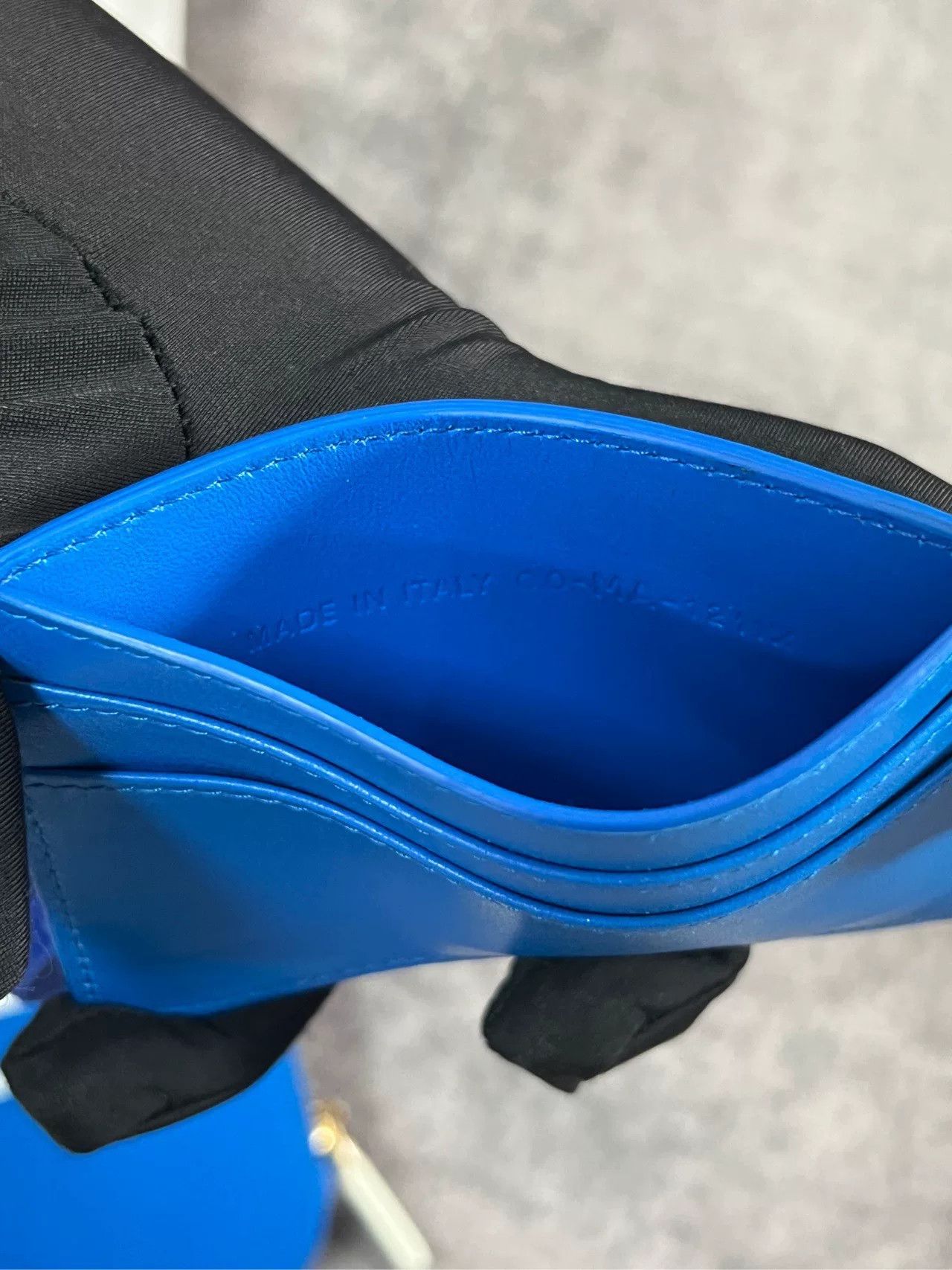 Dior Dior Blue Three-in-One Coin Purse Size ONE SIZE - 6 Thumbnail