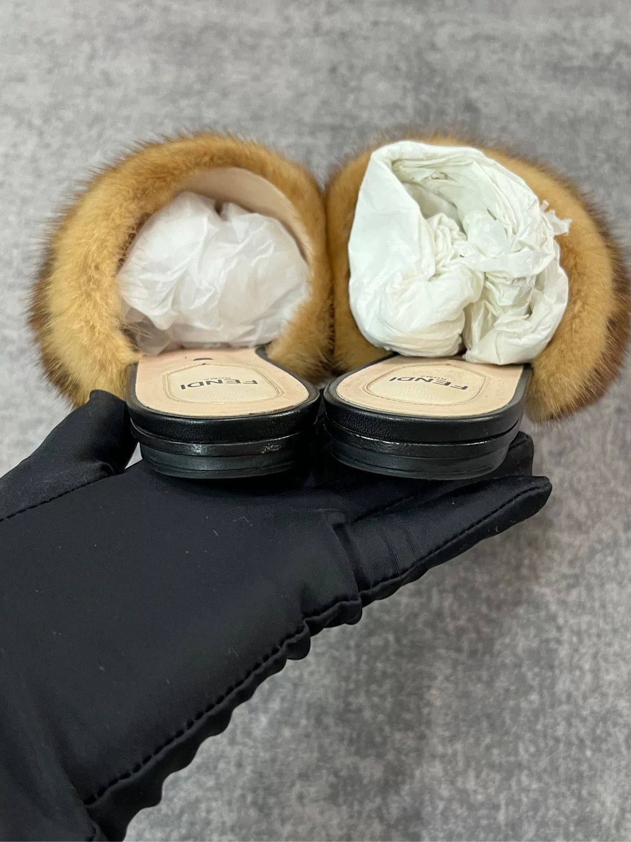 Fendi Fendi Fur Slippers Size US 5.5 / IT 35.5 - 5 Thumbnail