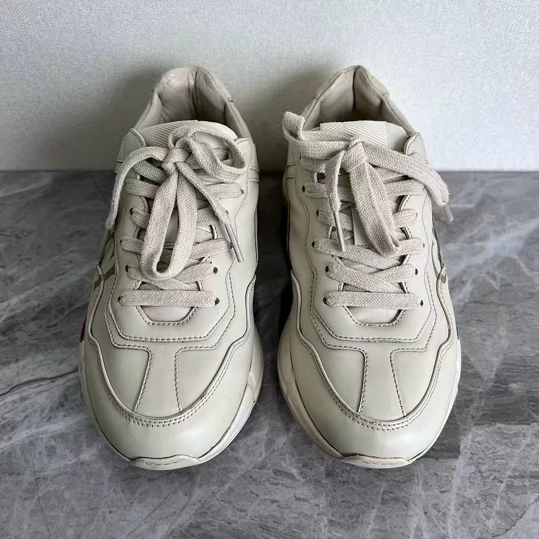 Gucci Gucci Rhyton Ivory Dad Shoes Size US 4.5 / IT 34.5 - 2 Thumbnail