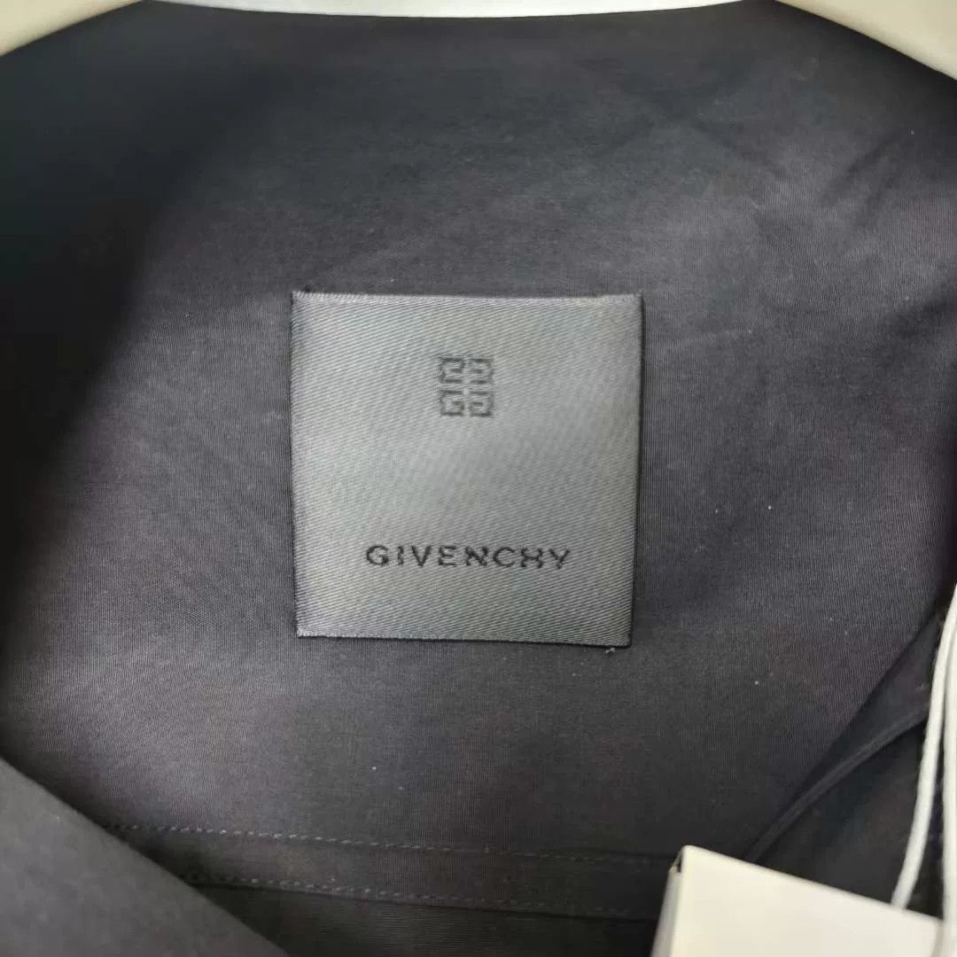 Givenchy Givenchy Women's Black Zip Short-Sleeve Shirt Size XXS / US 00 / IT 34 - 3 Thumbnail