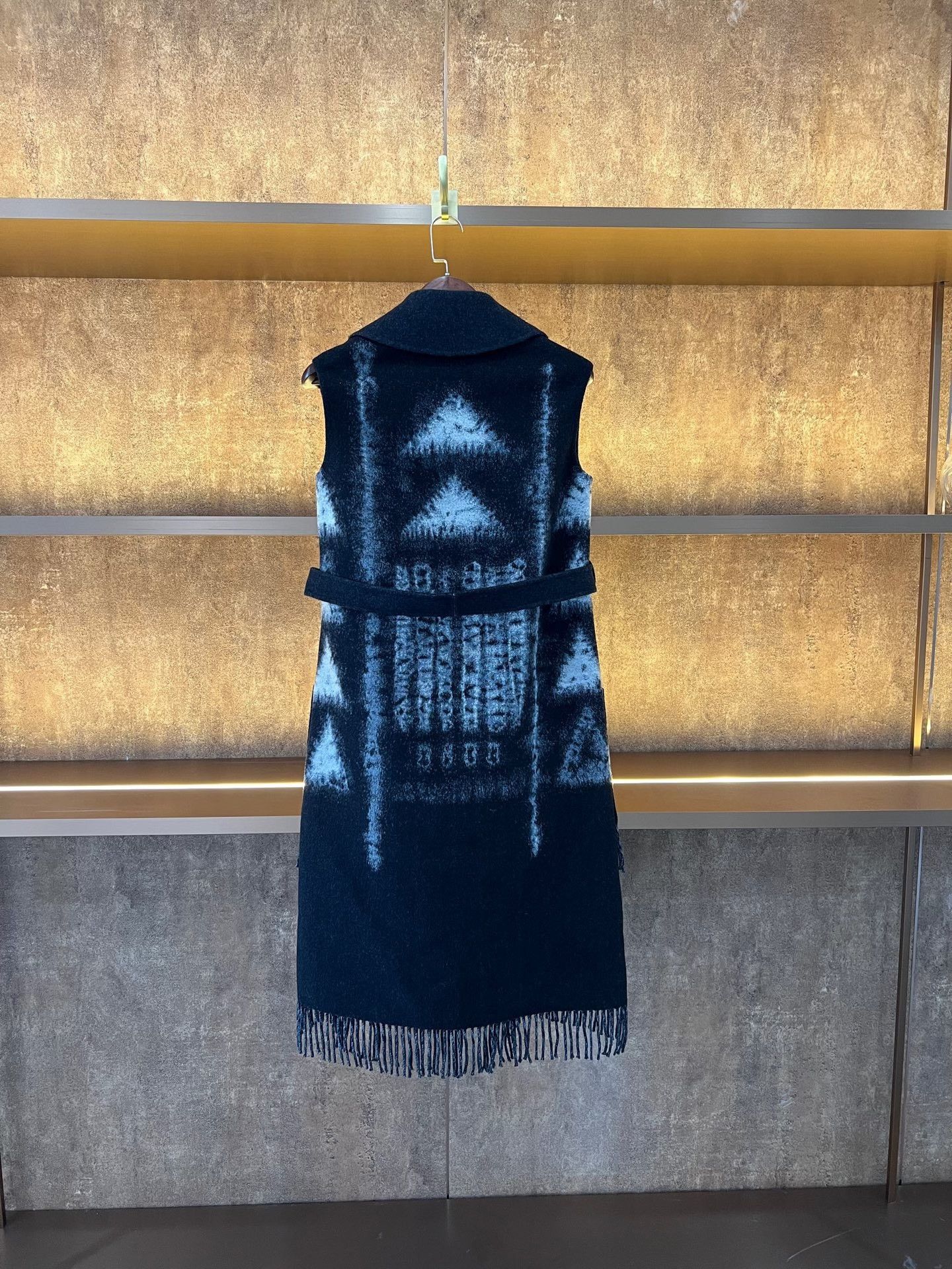Dior Dior Fringe Wool Vest Coat Size XS / US 0-2 / IT 36-38 - 2 Thumbnail