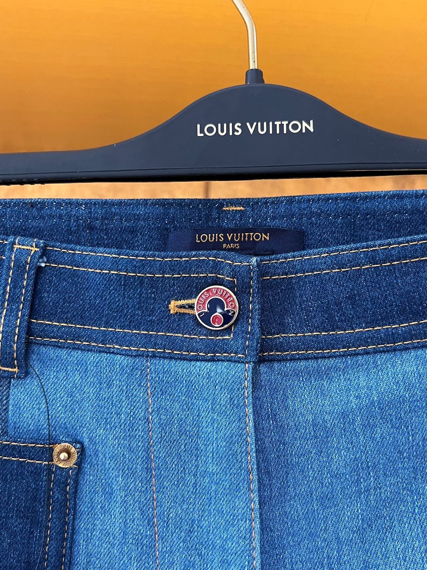 Louis Vuitton Louis Vuitton Color Block Pocket Jeans Size US 36 / EU 52 - 3 Thumbnail