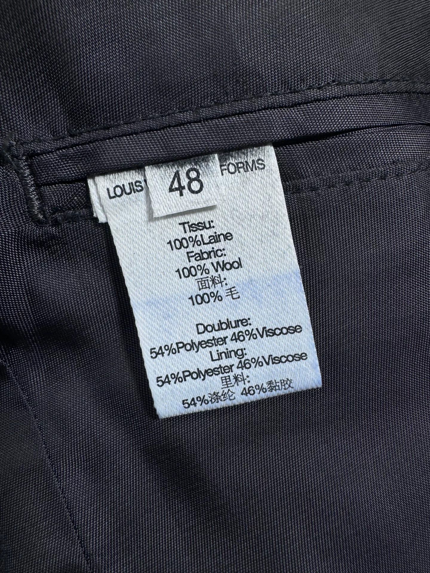 Louis Vuitton Louis Vuitton Single-Breasted Suit Size US M / EU 48-50 / 2 - 6 Thumbnail