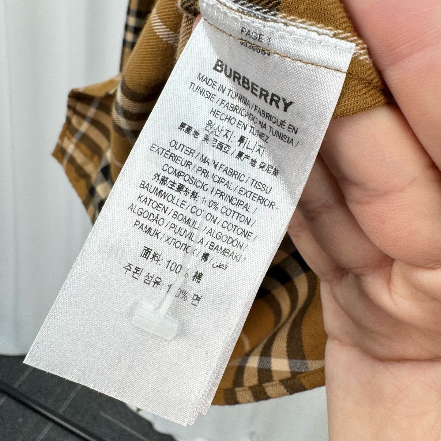 Burberry Burberry Flannel Classic Check Shirt Size US XL / EU 56 / 4 - 6 Thumbnail