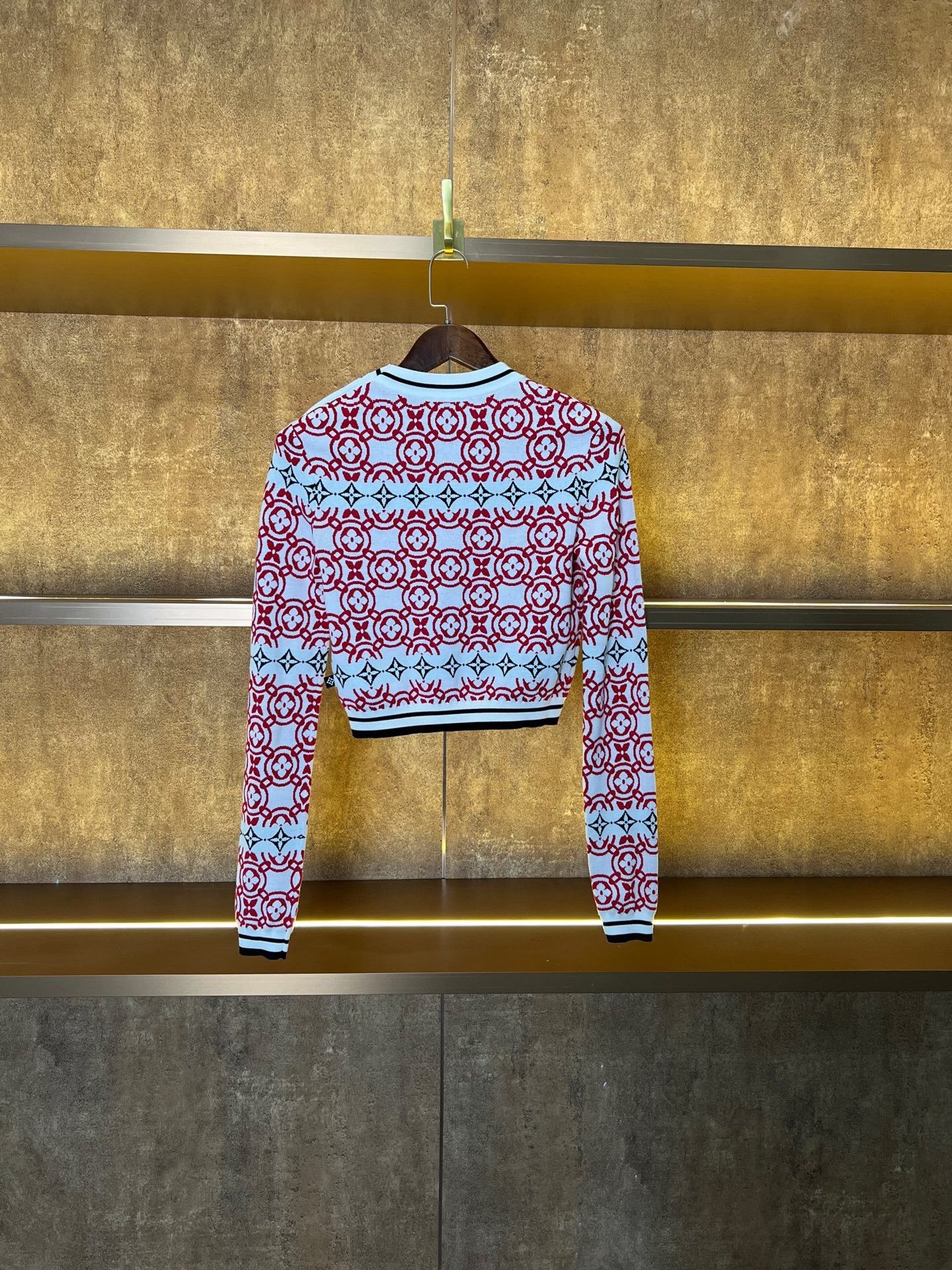 Louis Vuitton Louis Vuitton Tri-Color Monogram Long Sleeve Knit Size XS / US 0-2 / IT 36-38 - 2 Thumbnail
