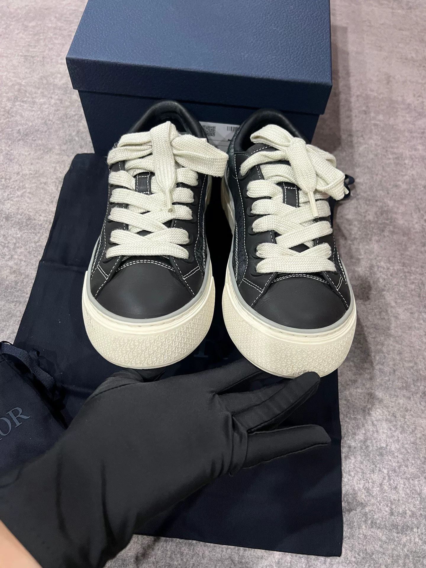 Dior Dior B33 Monogram Print Sneakers Size US 8 / EU 41 - 5 Thumbnail