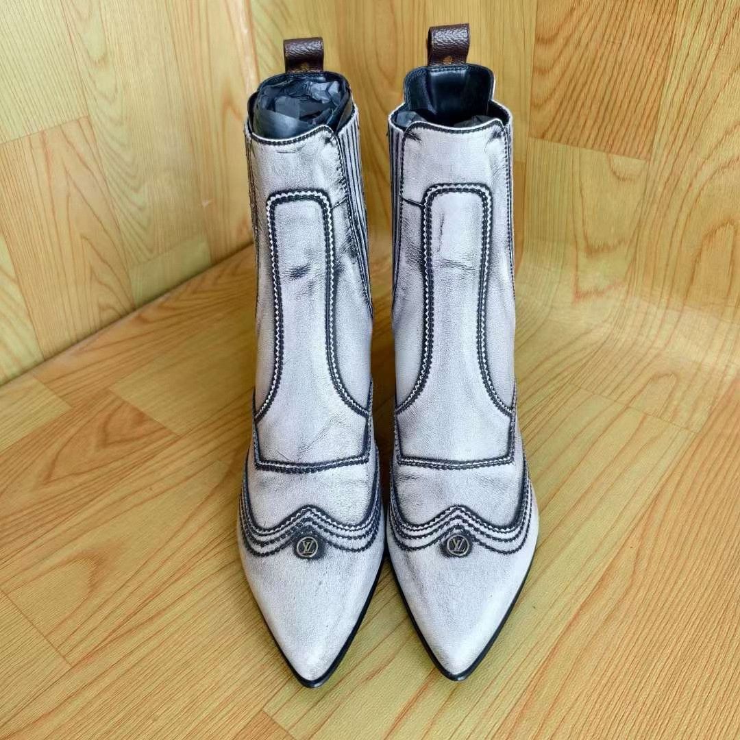 Louis Vuitton Louis Vuitton Trinity Sheepskin Chelsea Boots Size US 6 / IT 36 - 4 Thumbnail