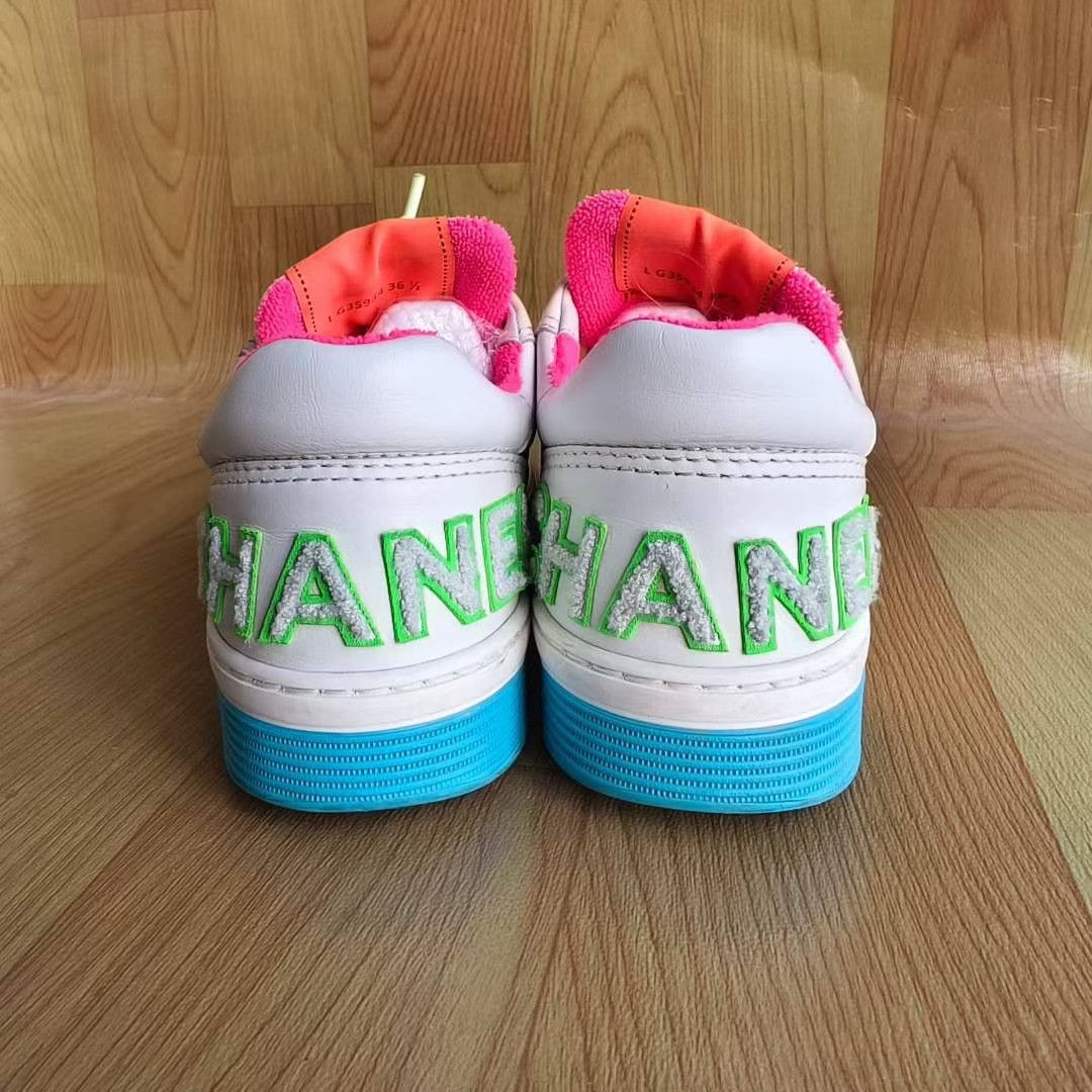 Chanel Chanel Candy Color Low-Top Sneakers Size US 5.5 / IT 35.5 - 5 Thumbnail