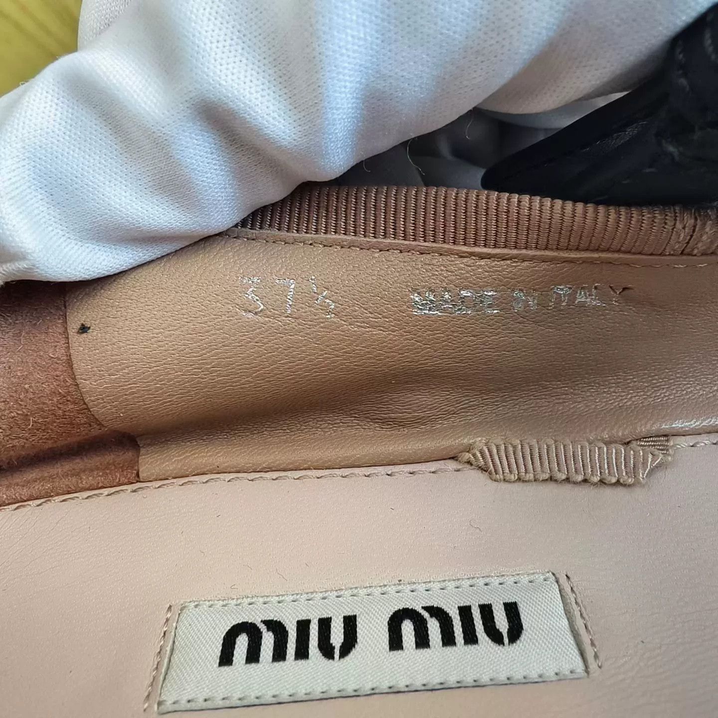 Miu Miu MIU MIU Platform Ballet Shoes Size US 6.5 / IT 36.5 - 8 Thumbnail