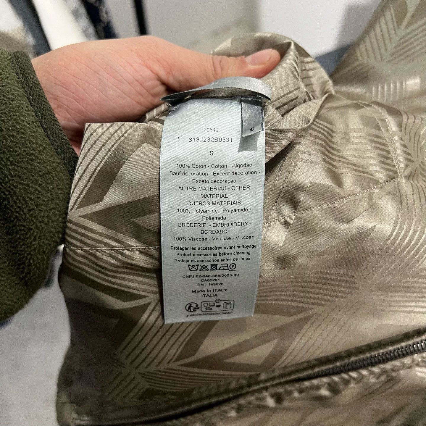Dior Dior Light Jacket s Men Size US S / EU 44-46 / 1 - 4 Thumbnail