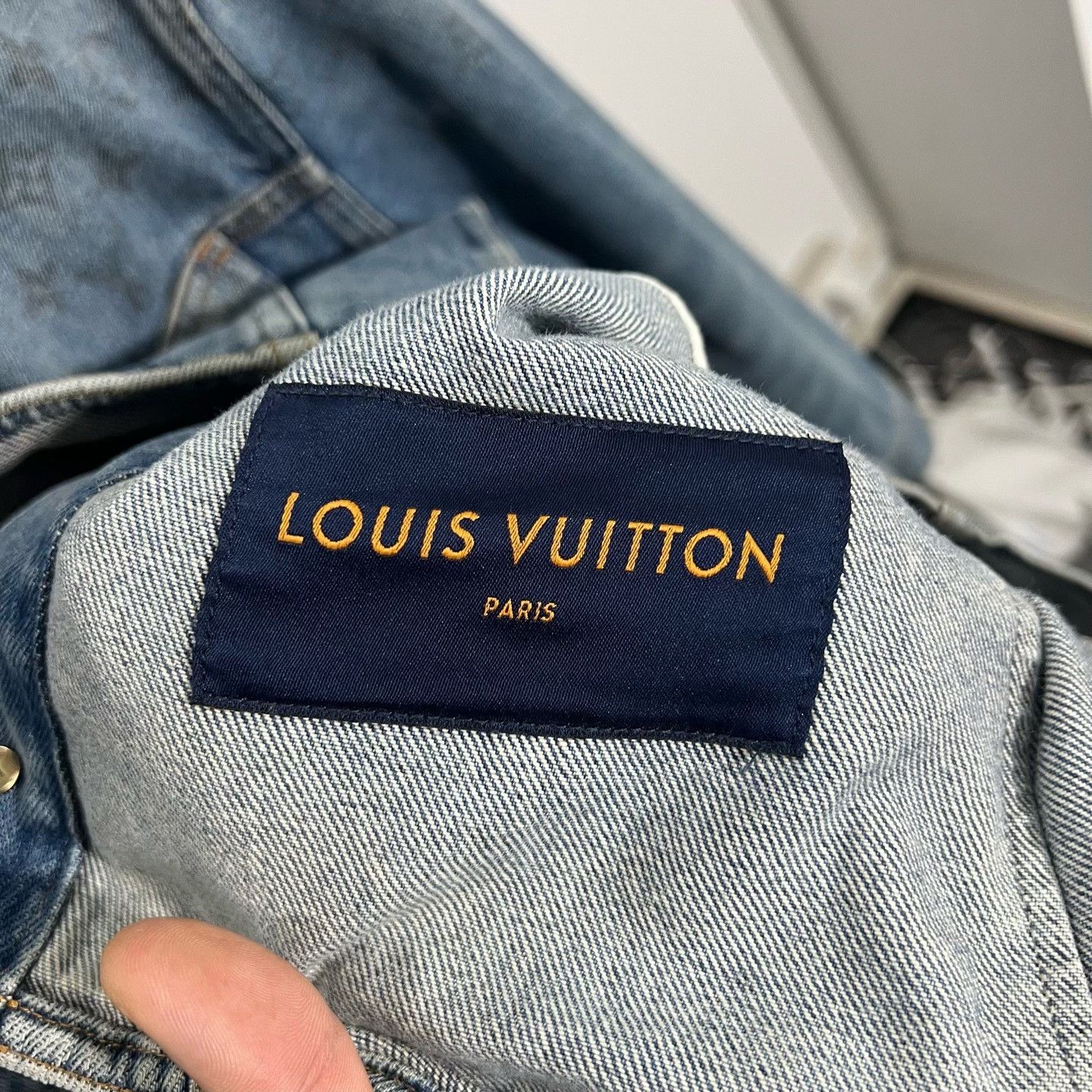 Louis Vuitton Louis Vuitton Denim Gradient Multi Jacket S Women Size S / US 4 / IT 40 - 3 Thumbnail
