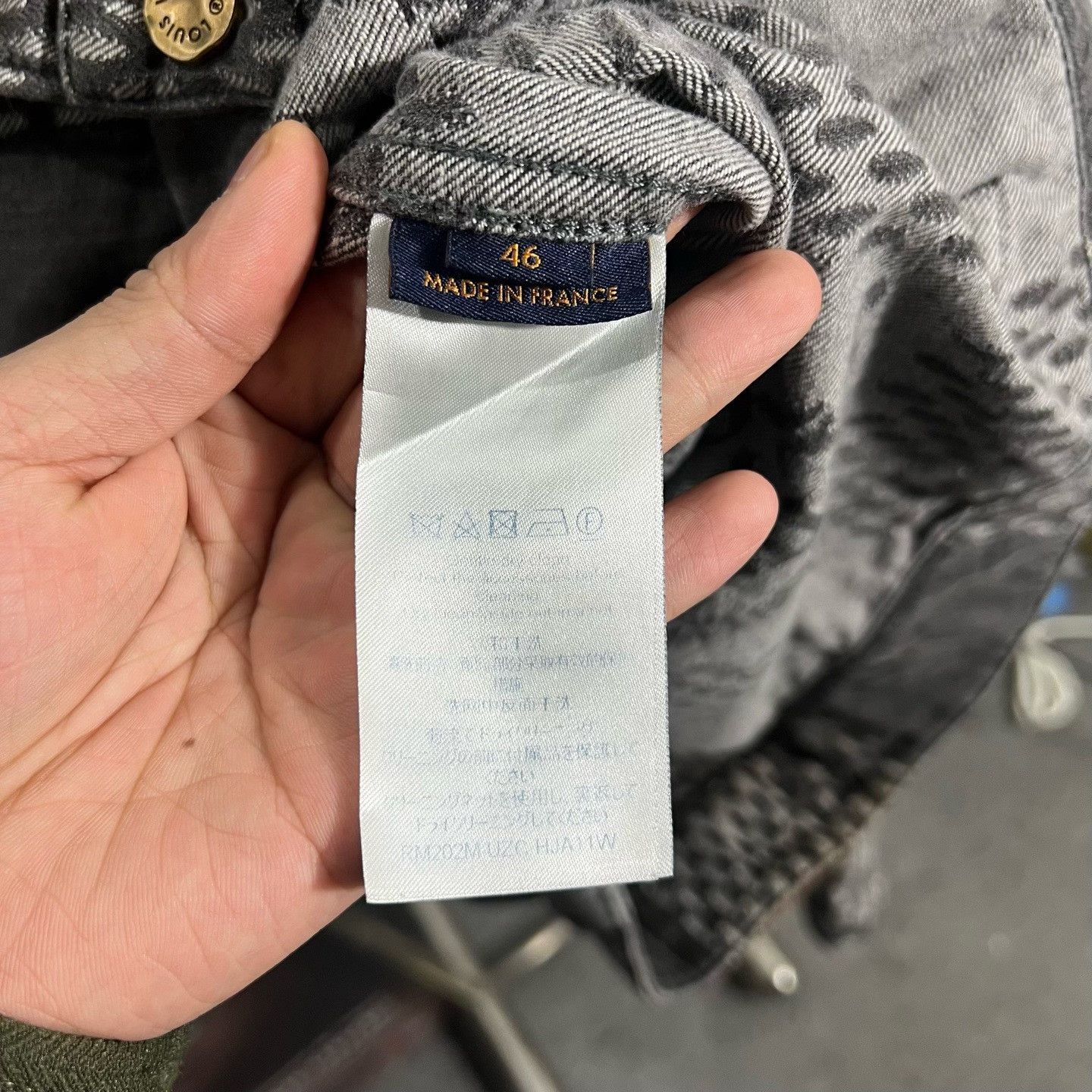 Louis Vuitton Louis Vuitton Denim Gray Light Jacket m Men Size US M / EU 48-50 / 2 - 4 Thumbnail