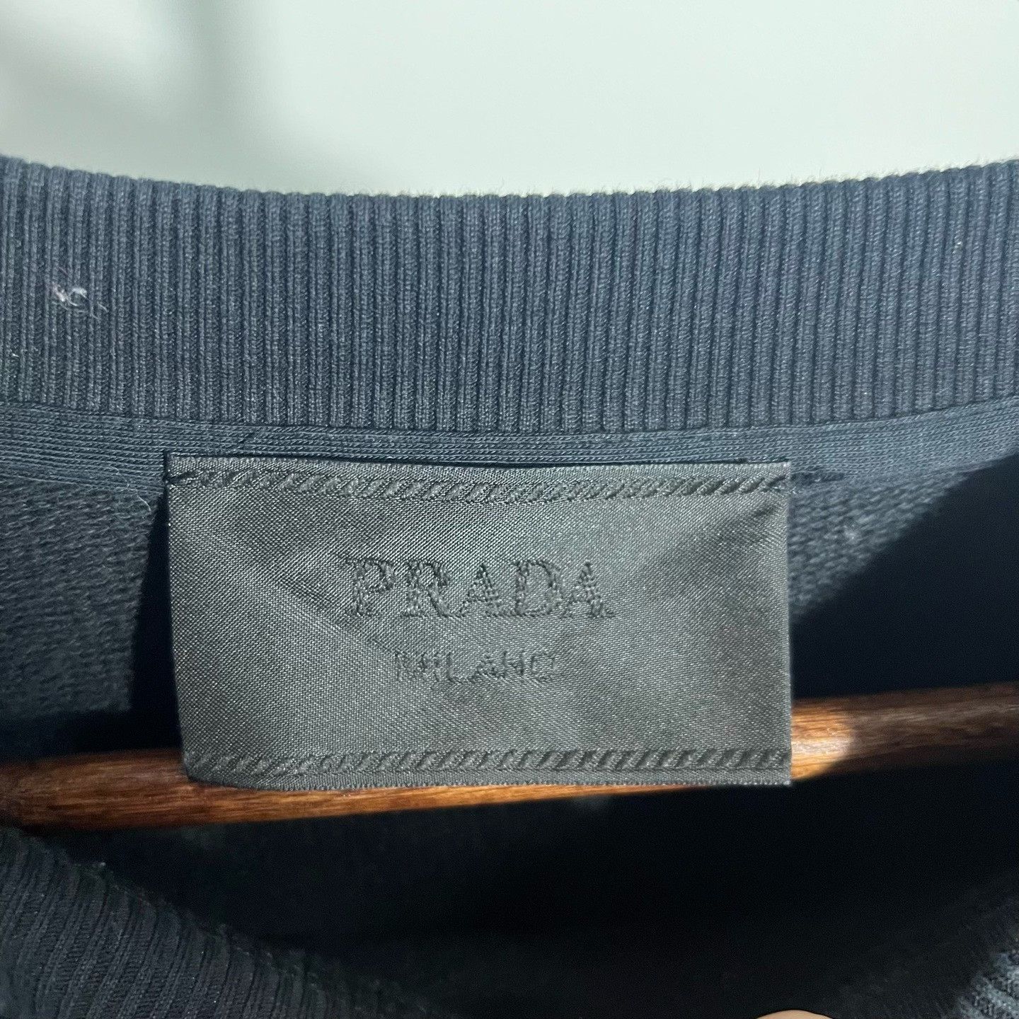 Prada Prada Black Hoodie s Men Size US S / EU 44-46 / 1 - 3 Thumbnail