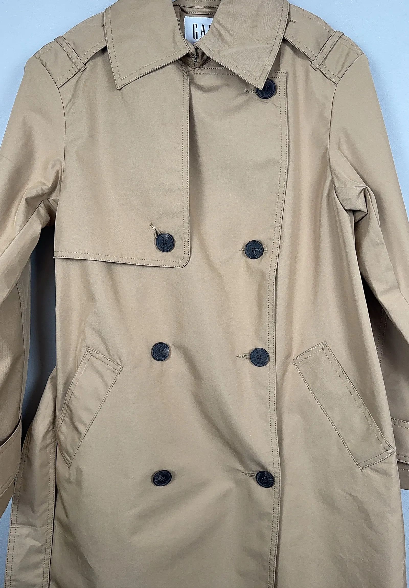 Gap GAP Sandy Liang Trenchcoat Size XXS / US 00 / IT 34 - 7 Thumbnail