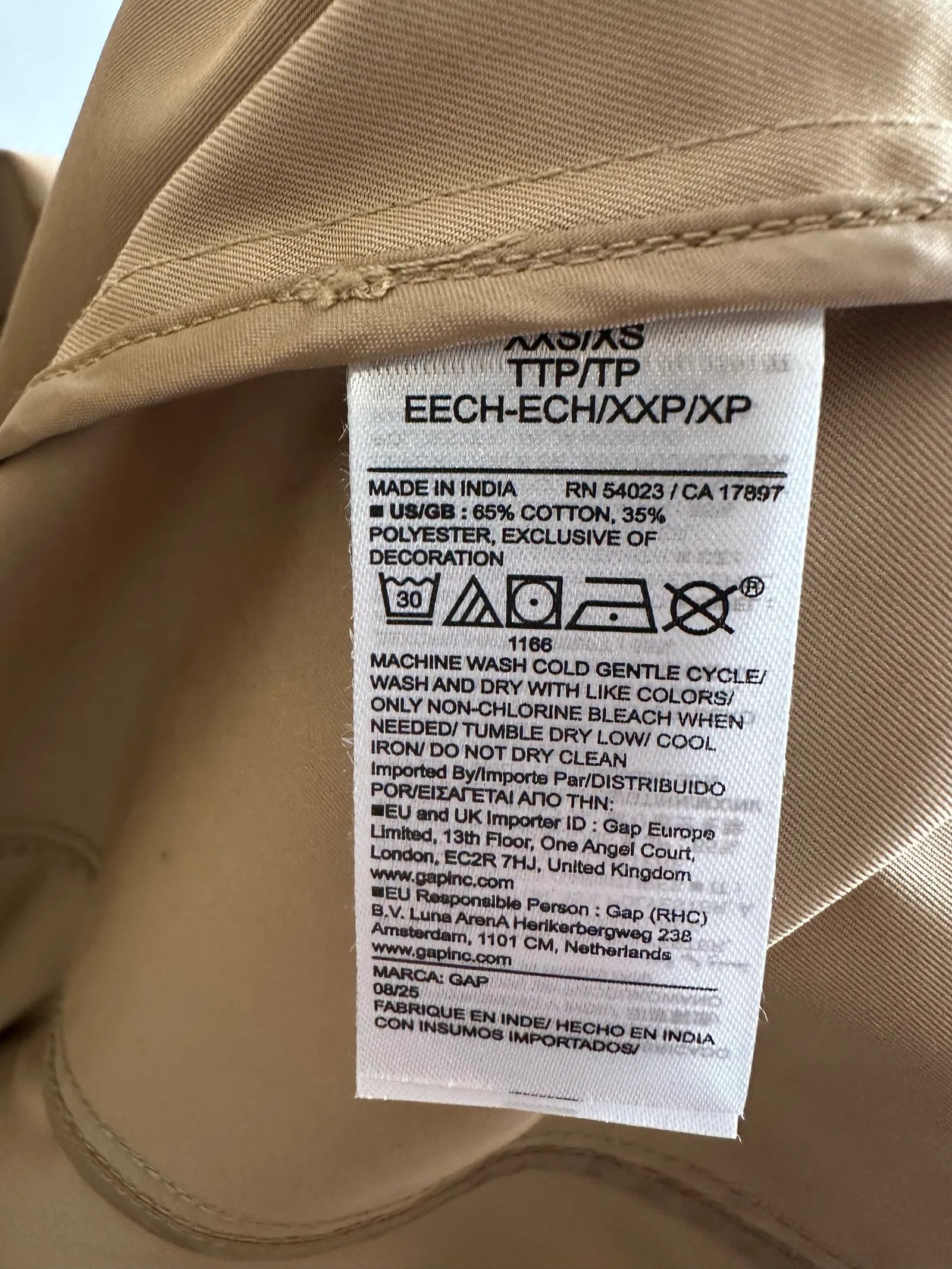 Gap GAP Sandy Liang Trenchcoat Size XXS / US 00 / IT 34 - 4 Thumbnail