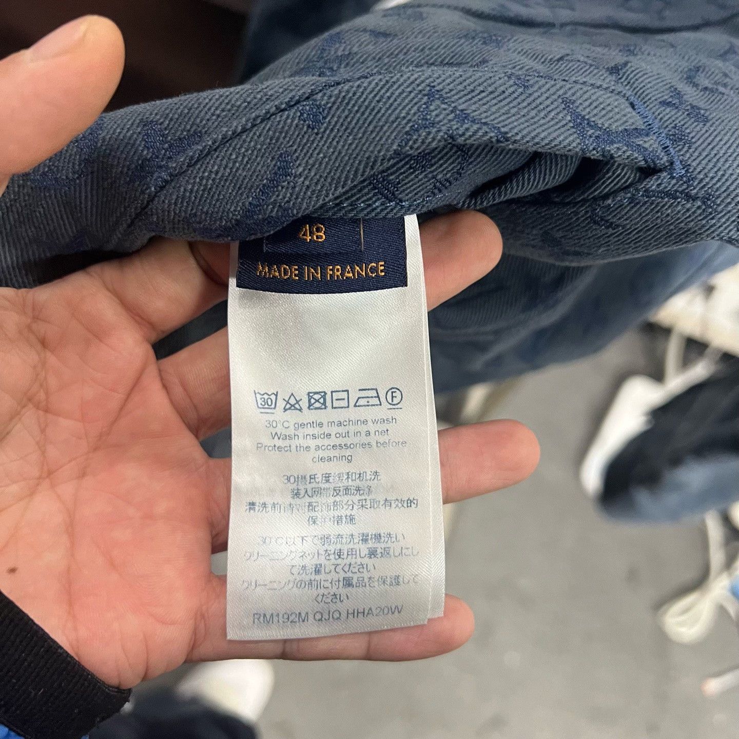 Louis Vuitton Louis Vuitton Denim Blue Light Jacket s Men Size US S / EU 44-46 / 1 - 4 Thumbnail