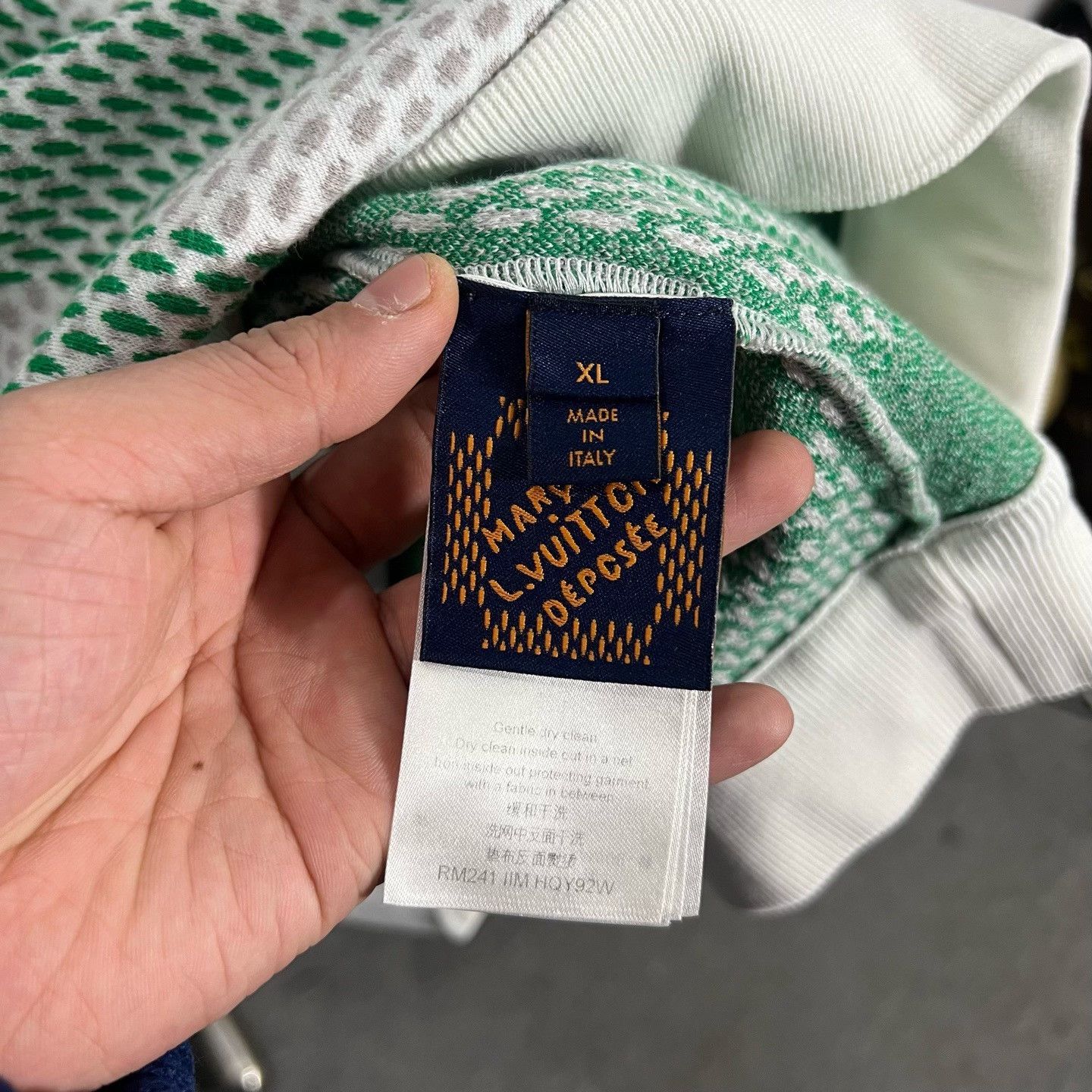 Louis Vuitton Louis Vuitton Checkered Hoodie xl Men Size US XL / EU 56 / 4 - 4 Thumbnail
