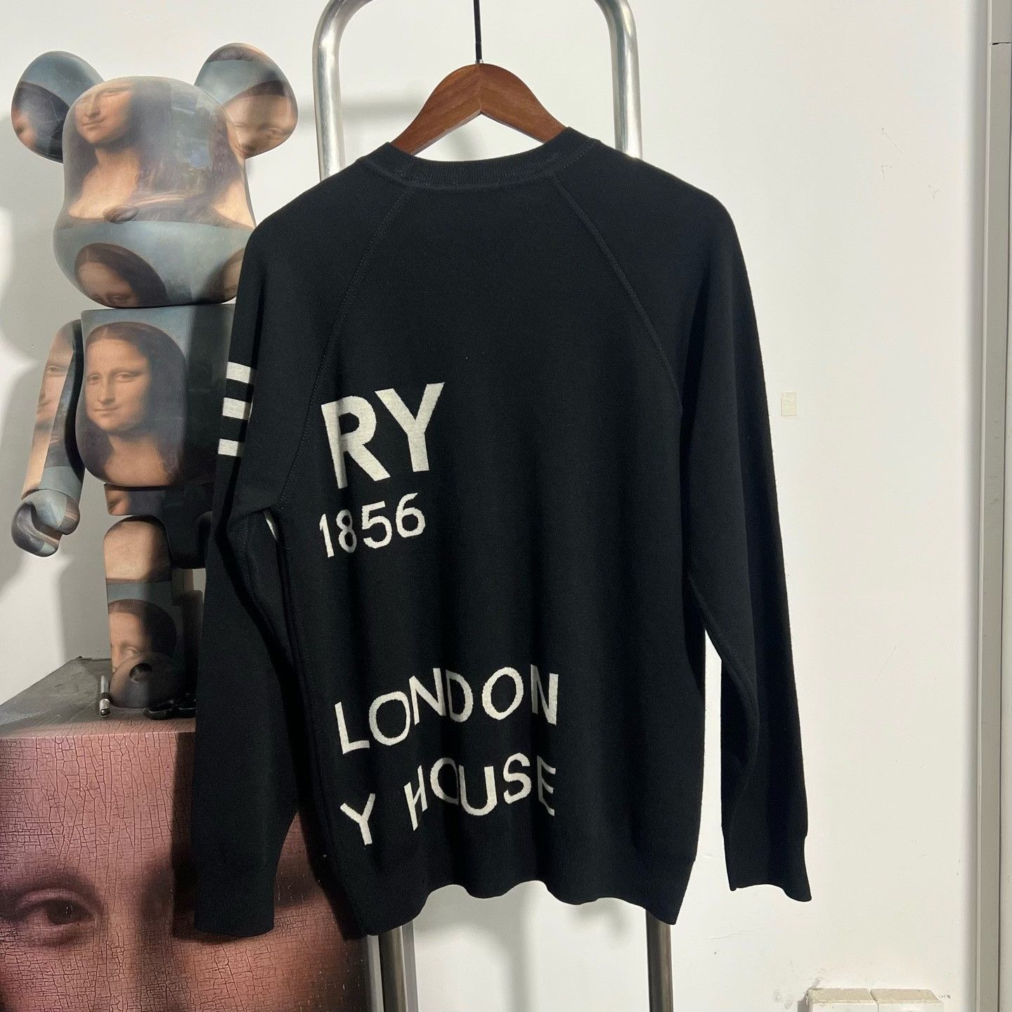 Burberry Burberry Retro Black Sweater m Men Size US M / EU 48-50 / 2 - 2 Thumbnail