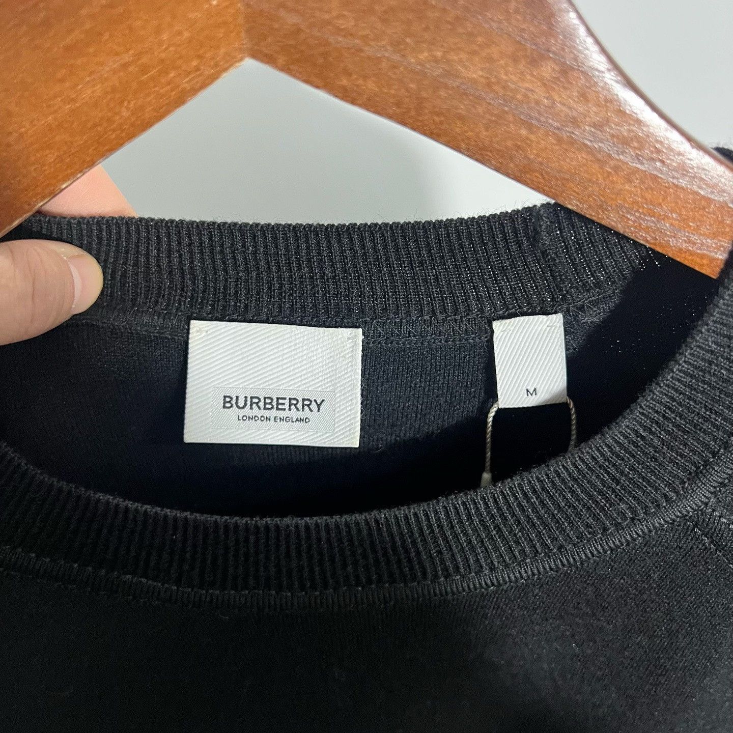 Burberry Burberry Retro Black Sweater m Men Size US M / EU 48-50 / 2 - 3 Thumbnail