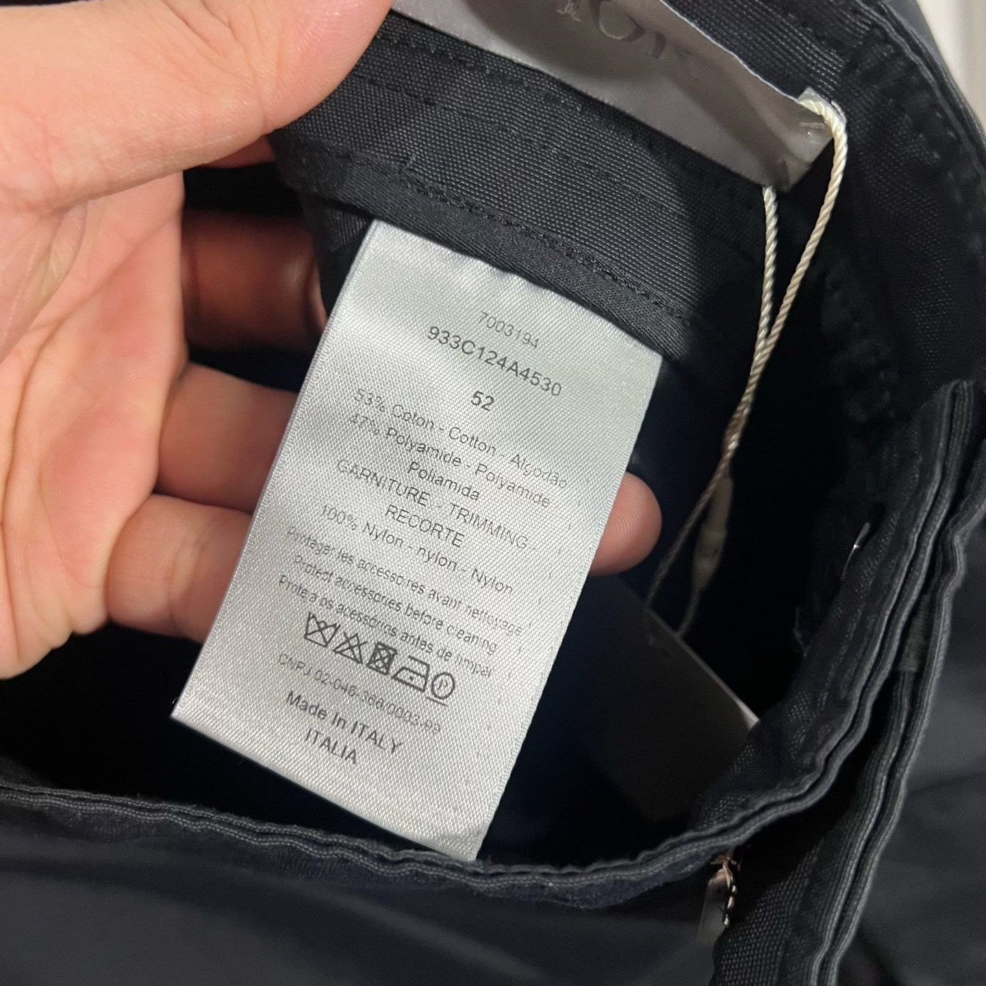 Dior Dior Cargo Casual Pants 30 Men Size US 30 / EU 46 - 4 Thumbnail