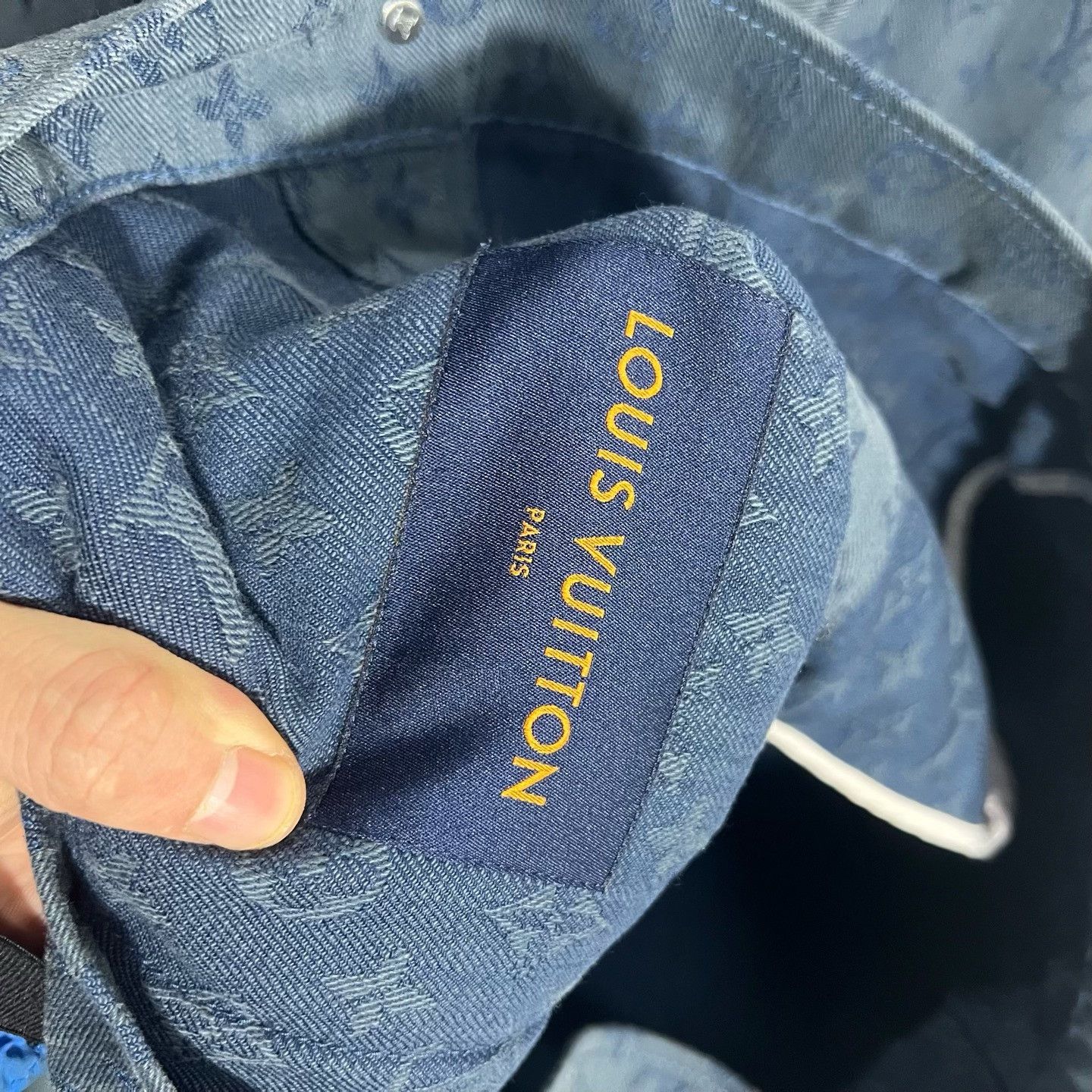 Louis Vuitton Louis Vuitton Denim Blue Light Jacket m Men Size US M / EU 48-50 / 2 - 3 Thumbnail