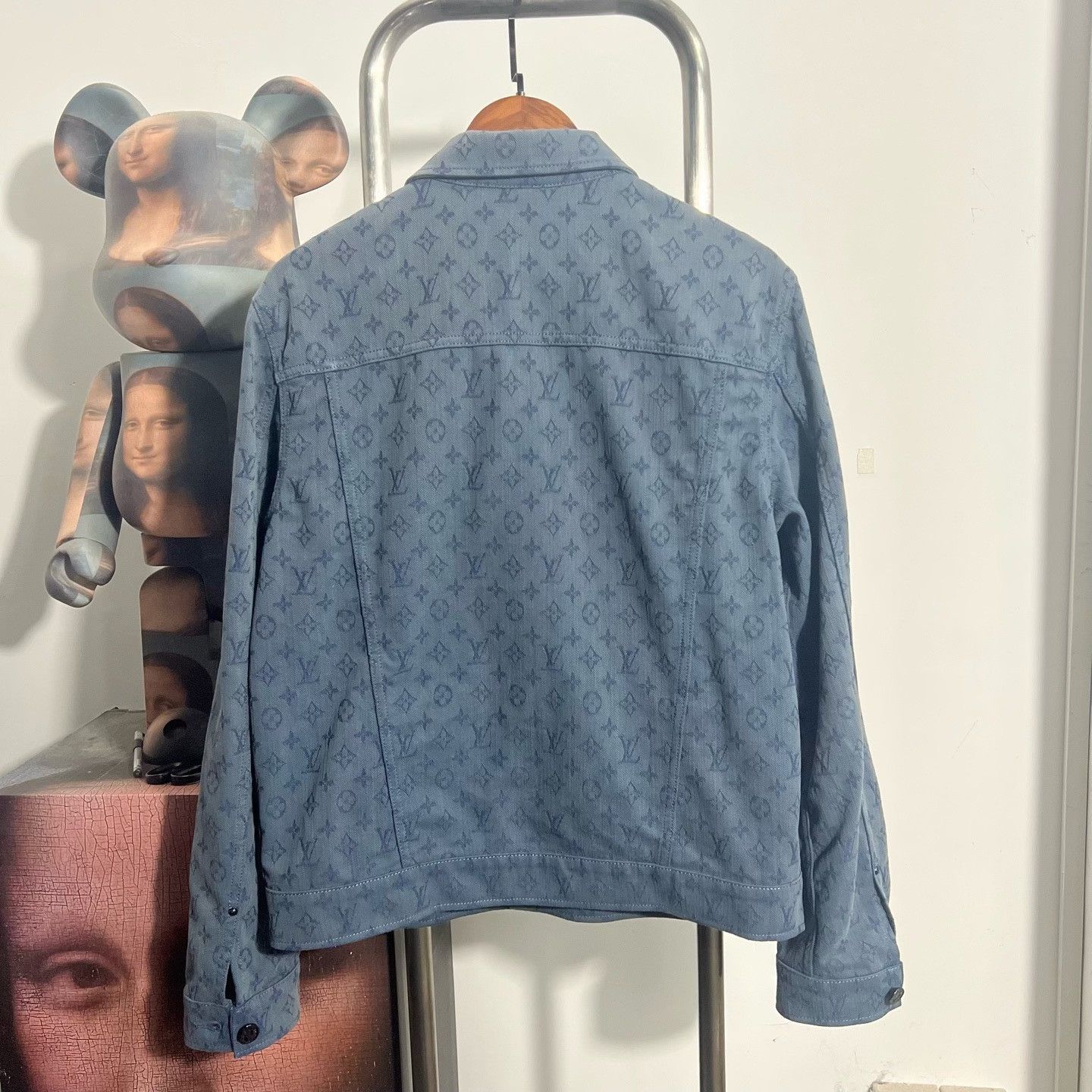 Louis Vuitton Louis Vuitton Denim Blue Light Jacket m Men Size US M / EU 48-50 / 2 - 2 Thumbnail
