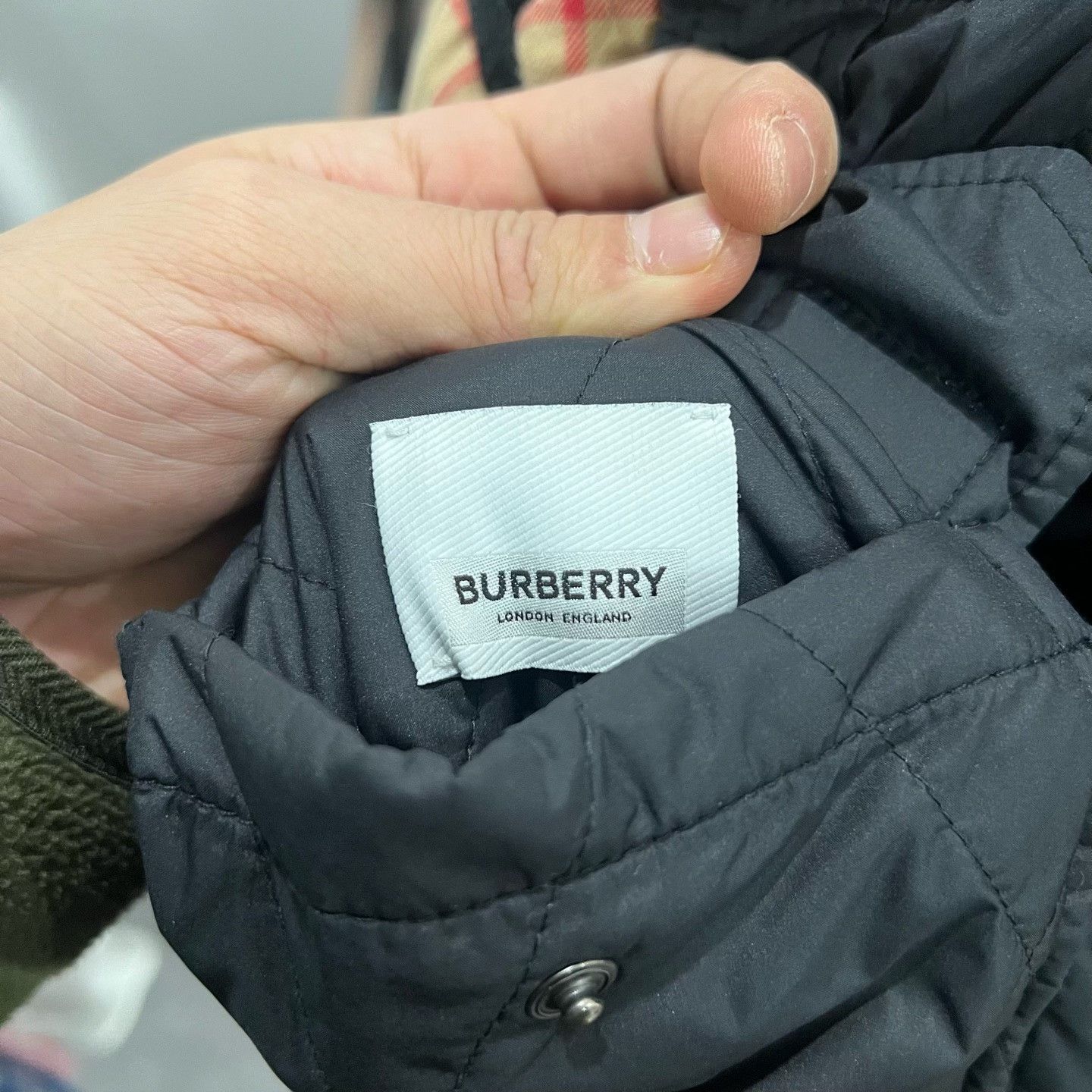 Burberry Burberry Plaid Cotton Heavy Coat l Men Size US L / EU 52-54 / 3 - 3 Thumbnail